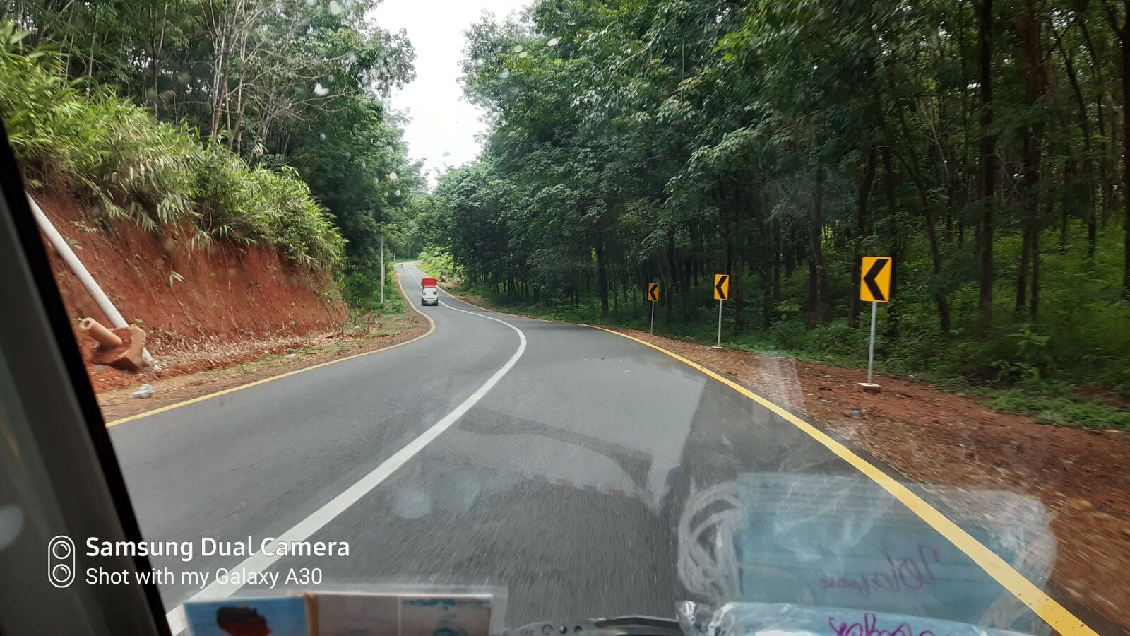 Samsung Galaxy A30 sample photo. Hightway, street, car photography