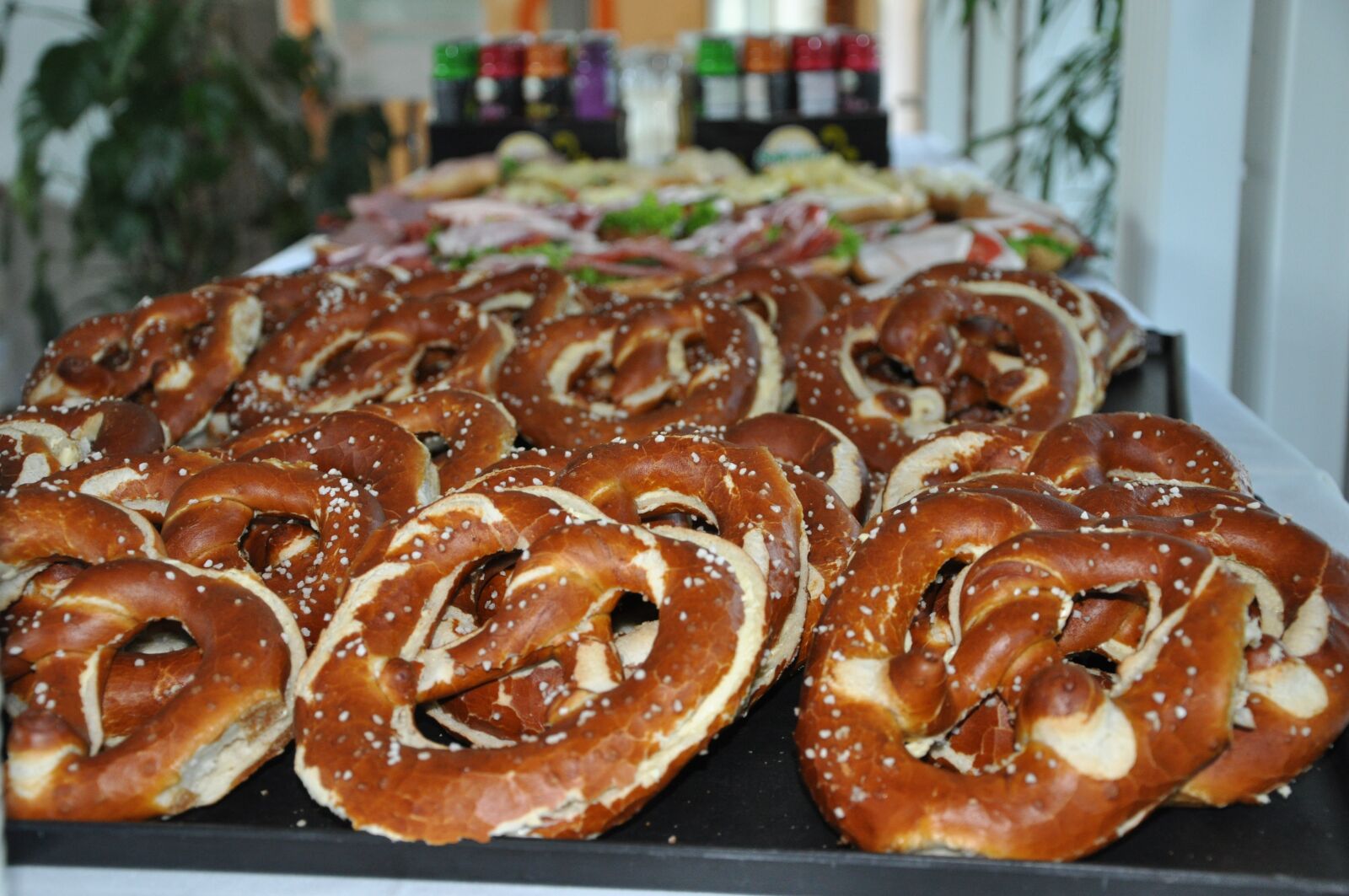 Nikon D90 sample photo. Pretzels, bavaria, eat photography
