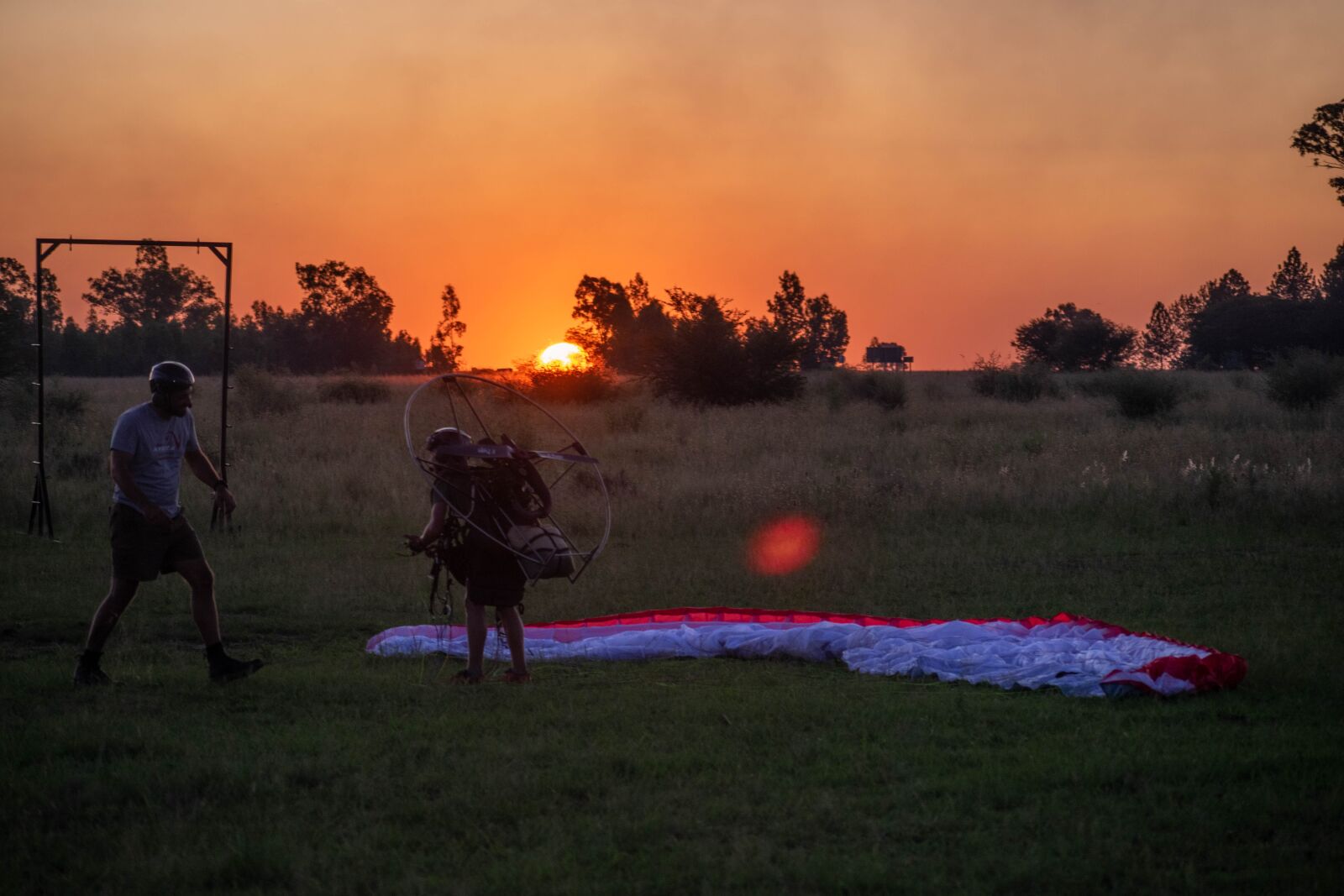 Nikon D3400 sample photo. Paramotor, flight, paragliding photography