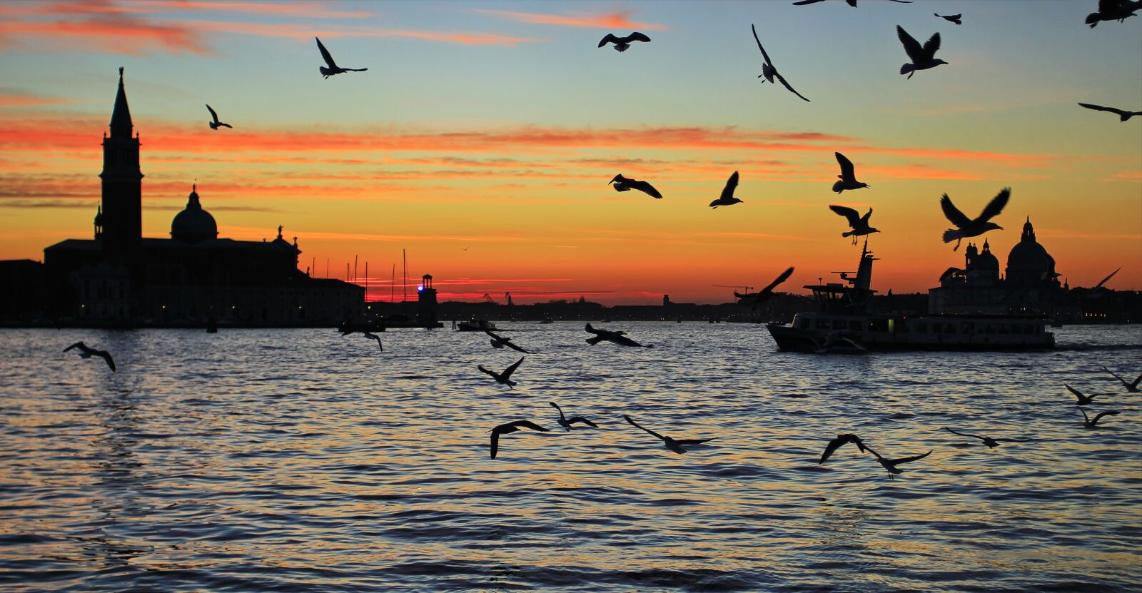 Canon EOS 100D (EOS Rebel SL1 / EOS Kiss X7) sample photo. Venice, sunset, water photography