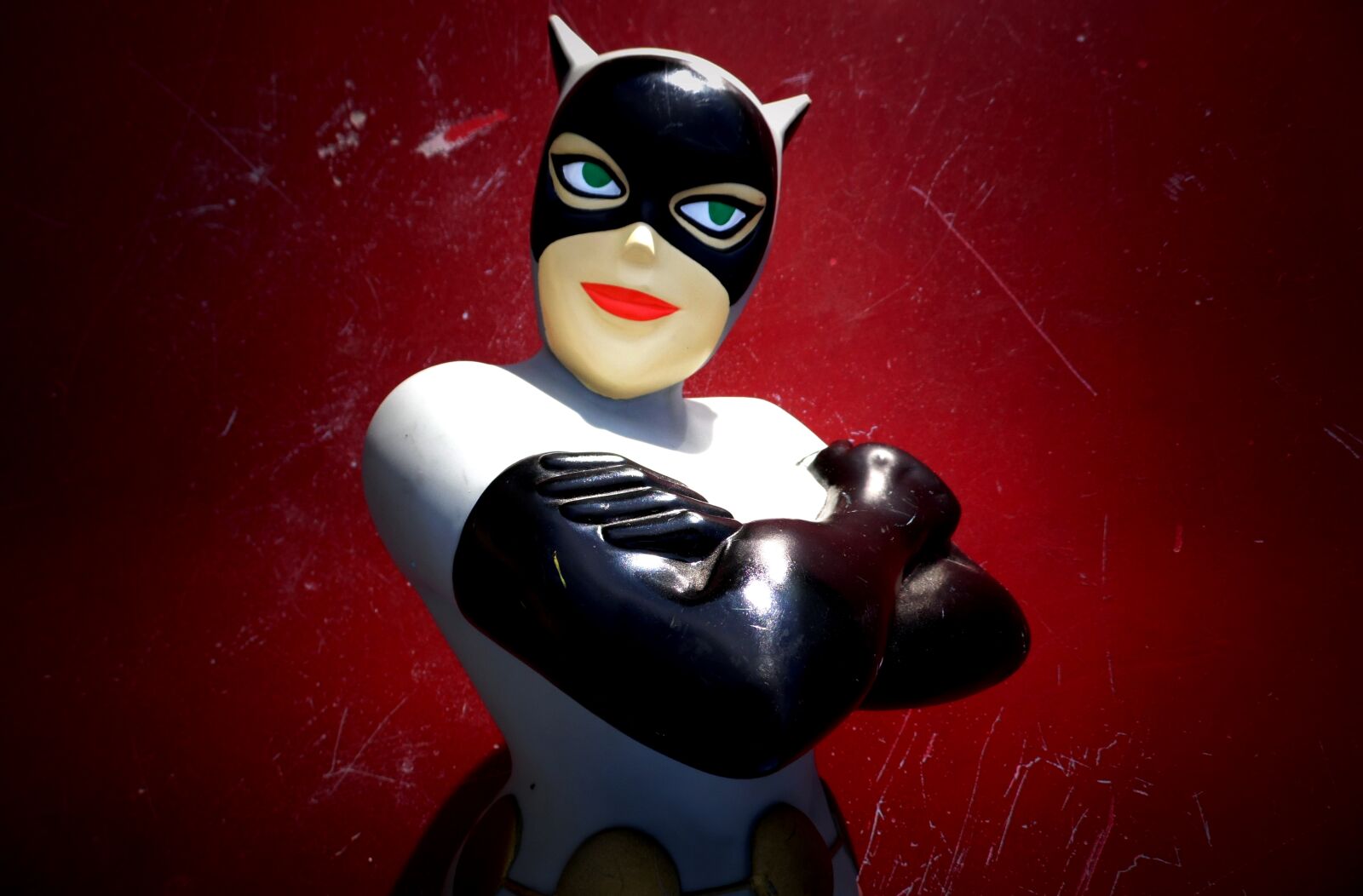 Samsung WB100/  WB101 sample photo. Catwoman, comic, fotografia photography