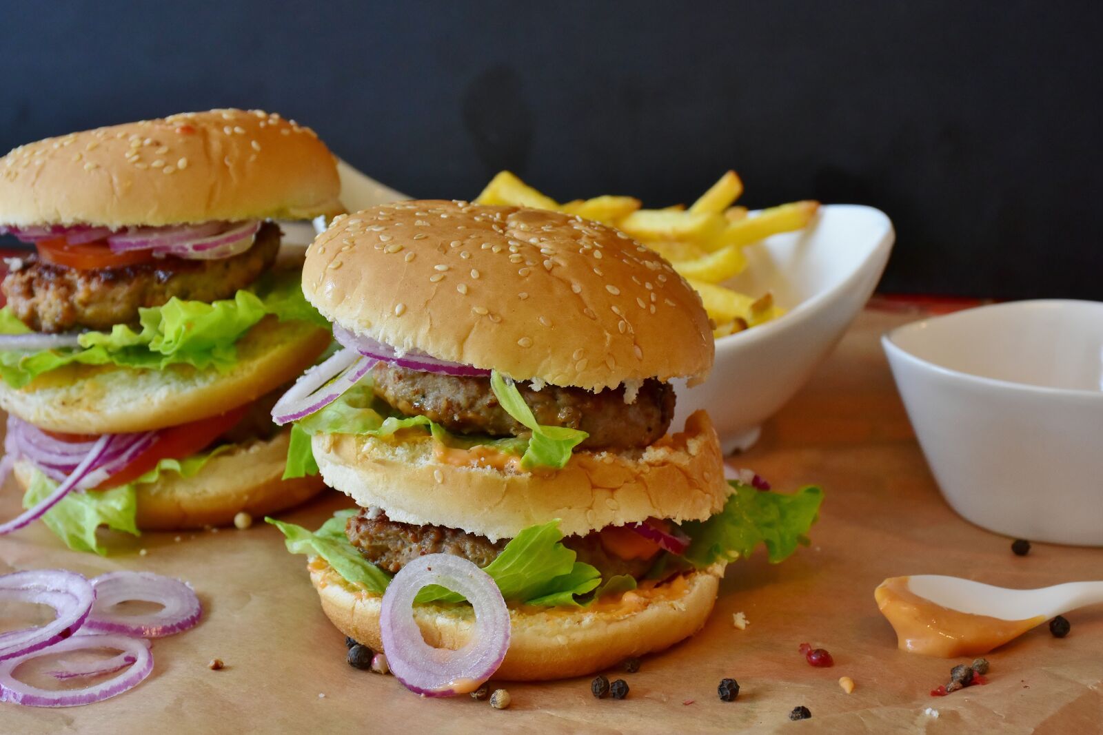 Nikon D7200 sample photo. Burger, hamburger, roll photography