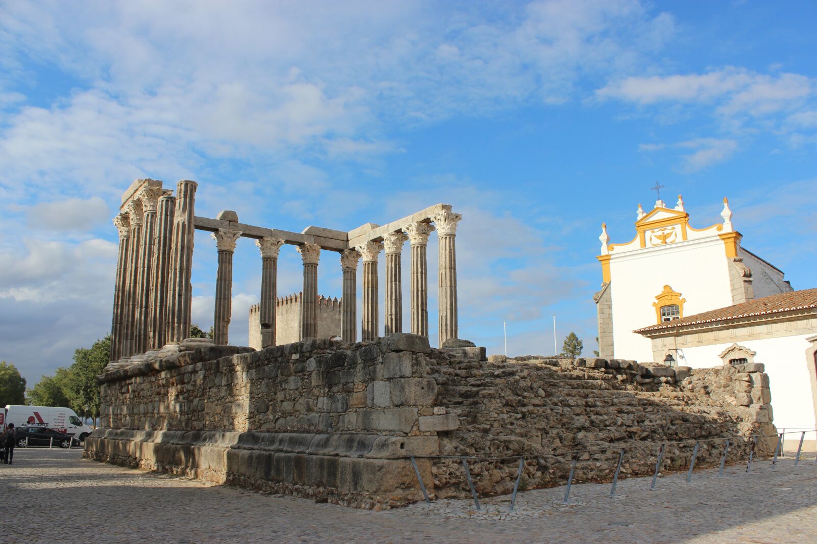 Canon EOS 600D (Rebel EOS T3i / EOS Kiss X5) sample photo. Evora, portugal, temple photography