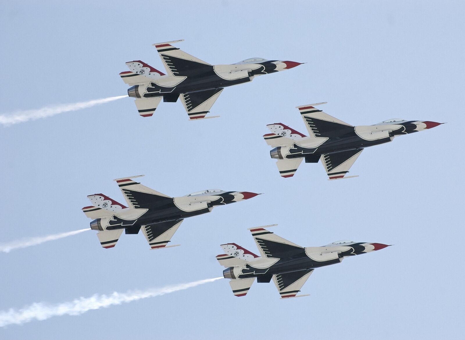 Nikon D70s sample photo. Thunderbirds, airplane, plane photography