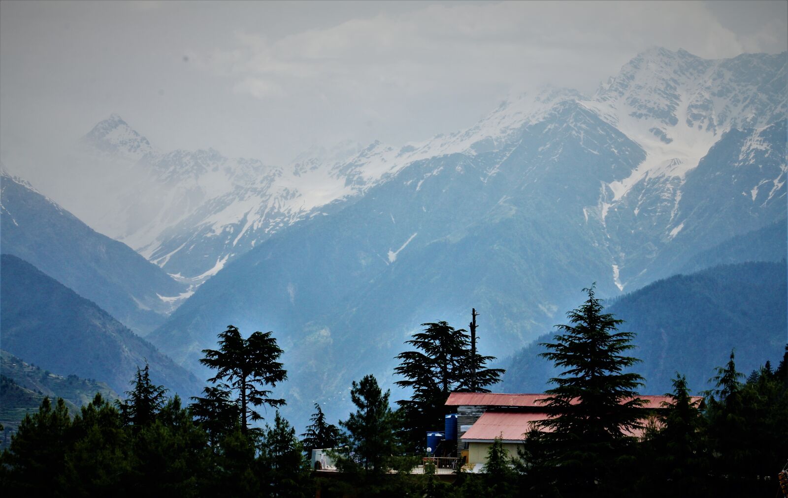 Canon EF75-300mm f/4-5.6 sample photo. Nature, mountains, clouds photography