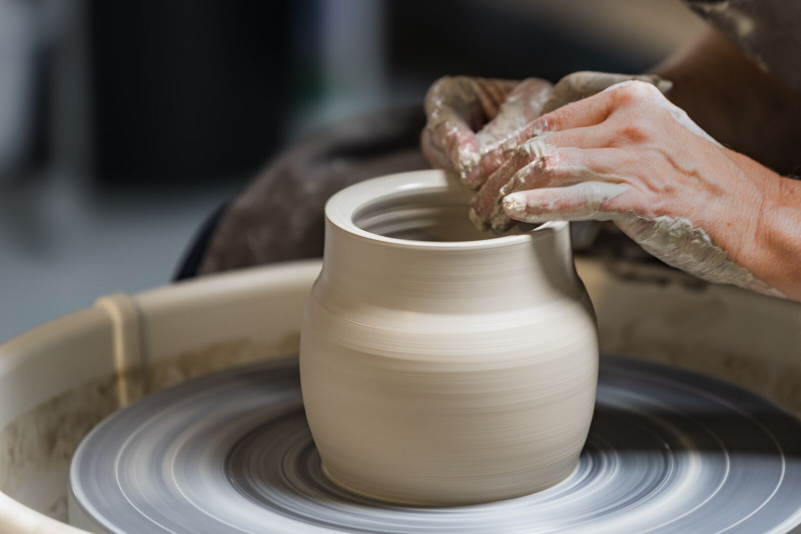 Canon EOS R sample photo. Sound, potters, pottery photography