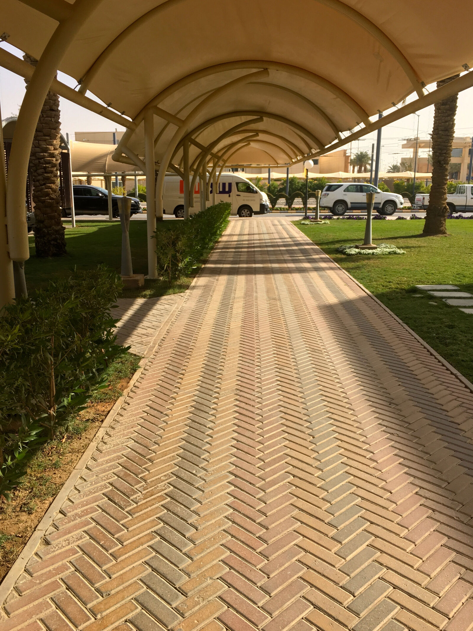 Apple iPhone 6s Plus sample photo. Green, passage, sunny photography