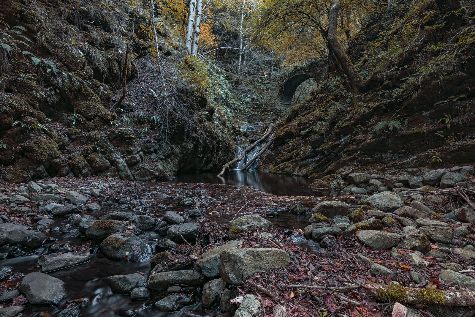 Nikon D5300 + Tokina AT-X 11-20mm F2.8 PRO DX sample photo. Waterfall, autumn, nature photography