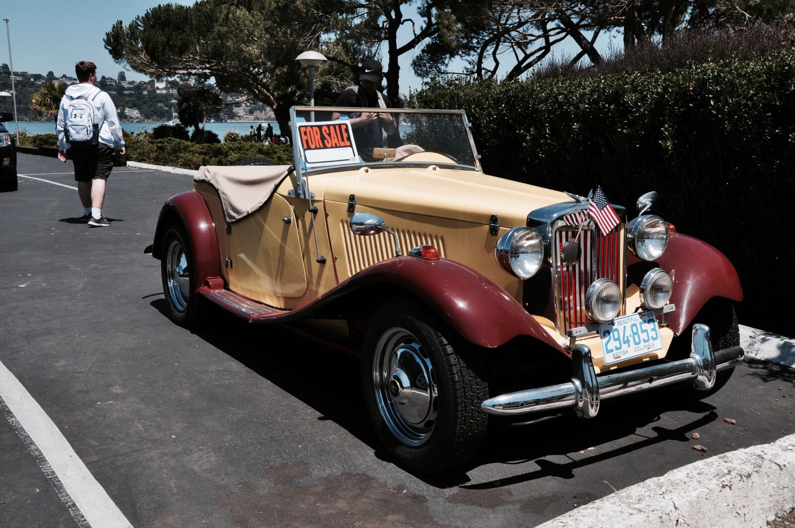 Nikon D5000 sample photo. Vintage car, old, auto photography