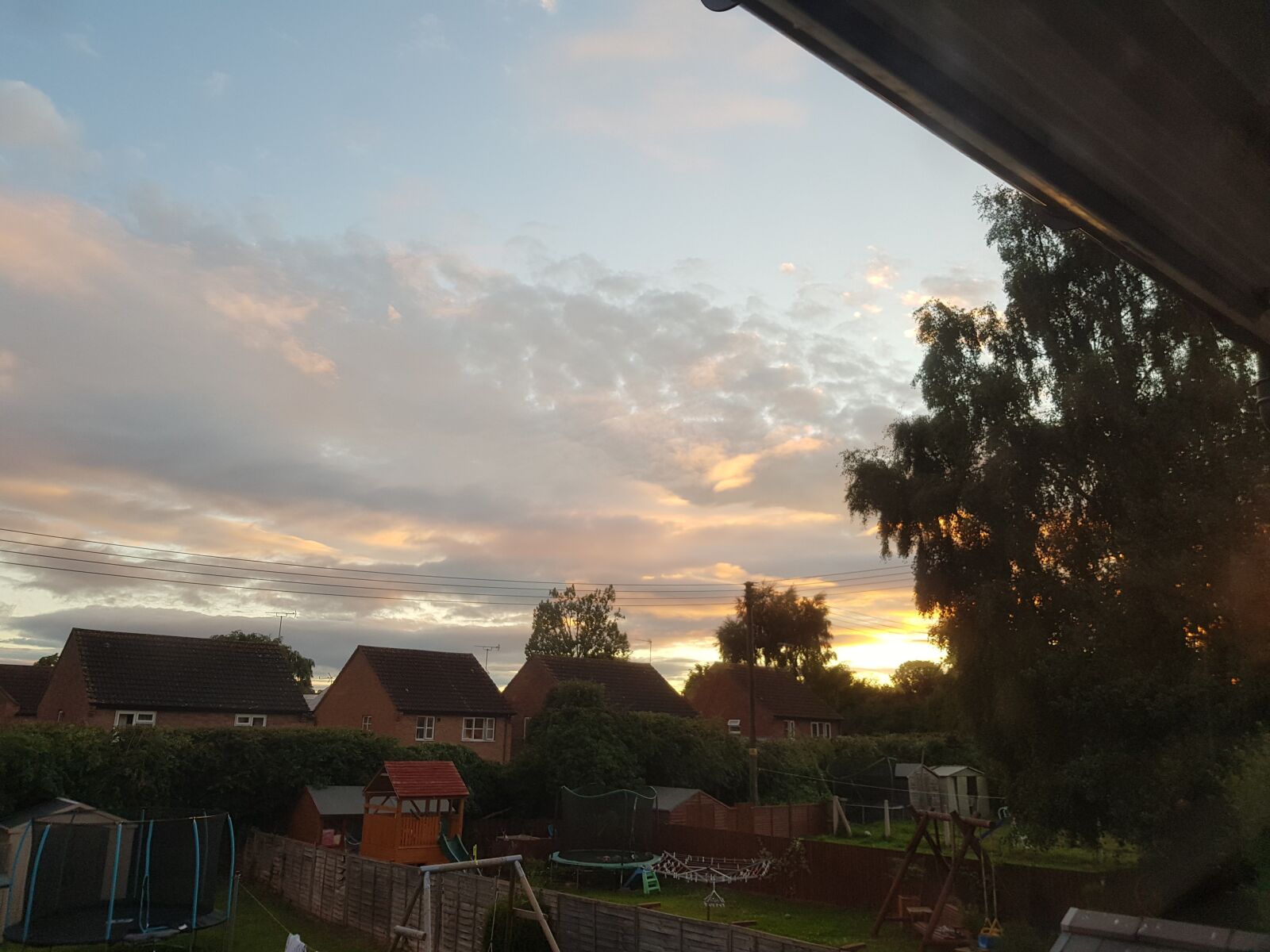 Samsung SM-G955F sample photo. Sunset, sky, clouds photography