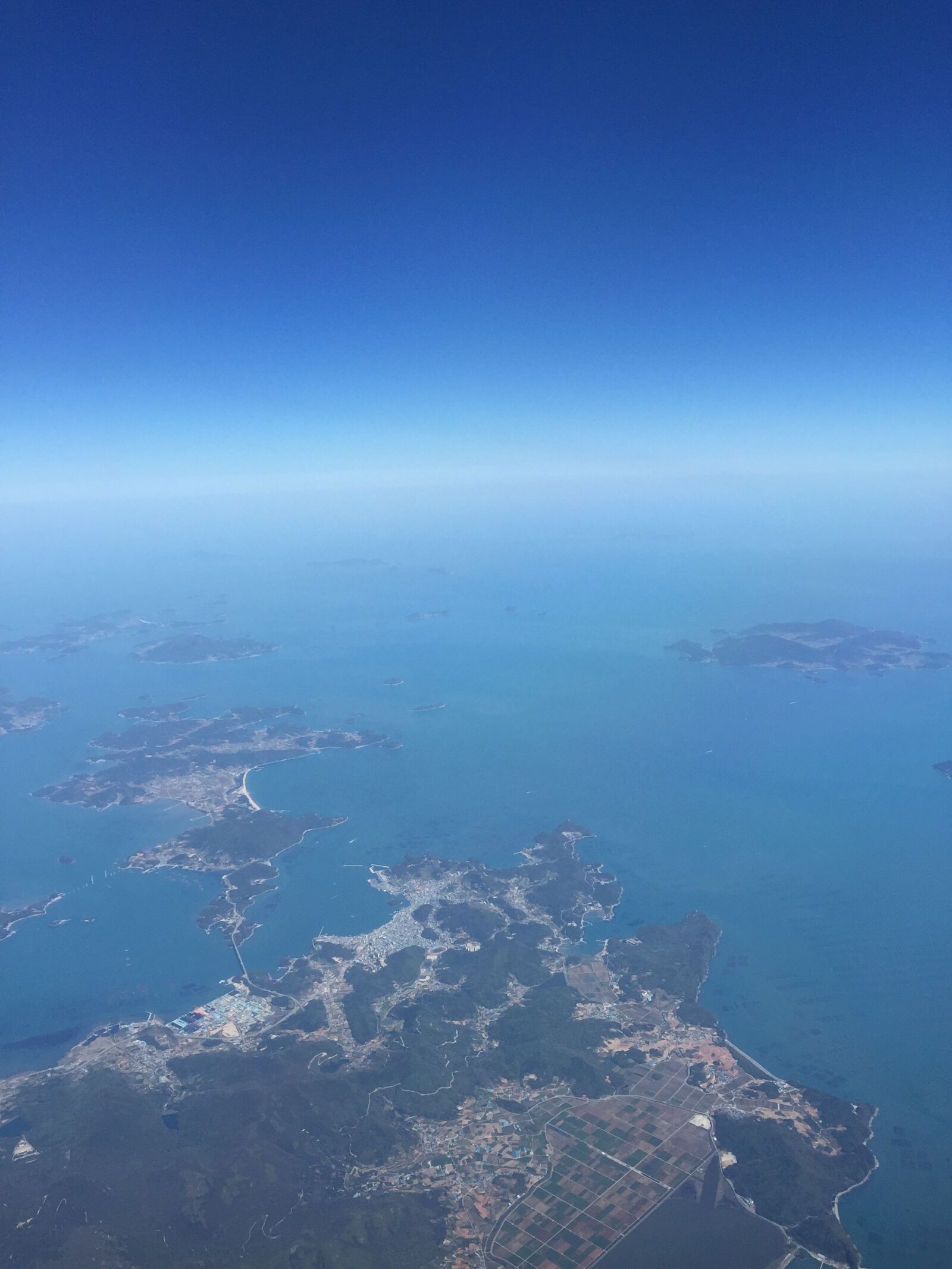 Apple iPhone 6 sample photo. Aerial photo, jeju, sky photography