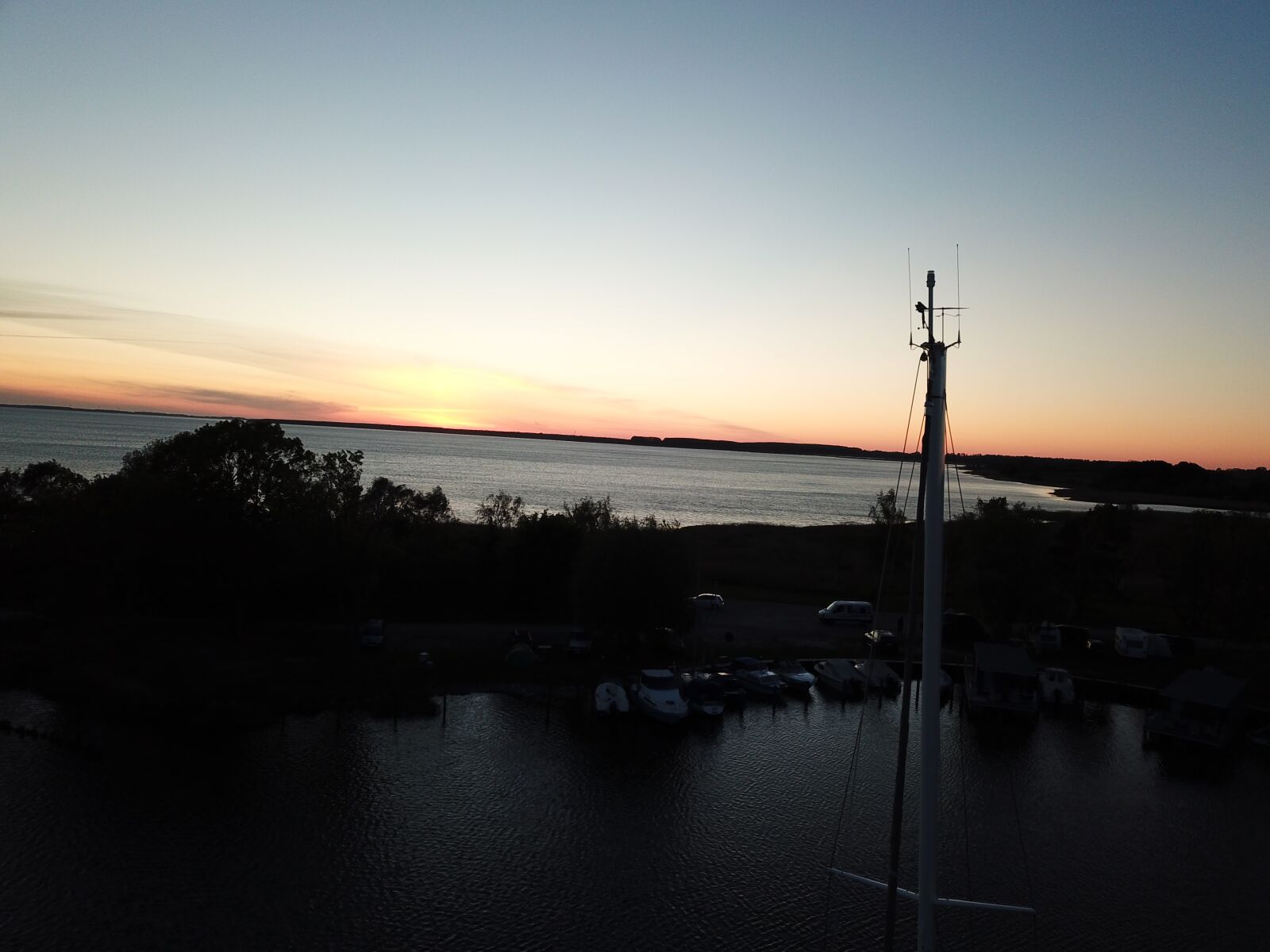 DJI FC220 sample photo. Sailing vessel, sea, wave photography