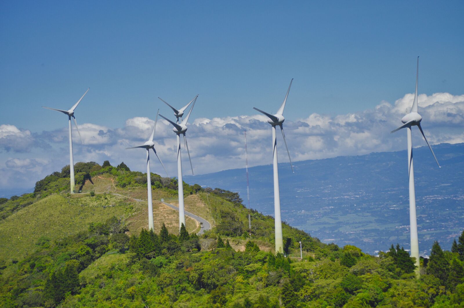 Nikon D3200 sample photo. Energy, generator, wind farm photography