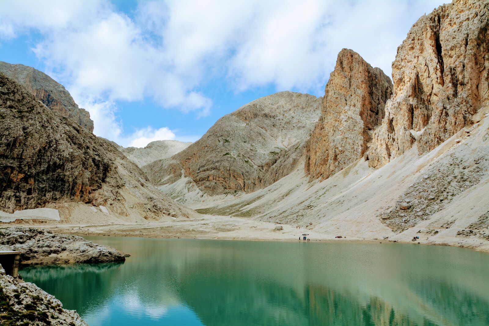 Nikon D7100 sample photo. Dolomites, lake, mirror photography