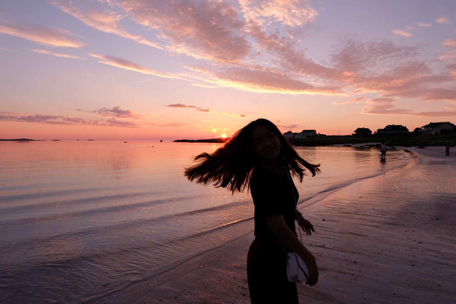 Fujifilm X-M1 sample photo. Sunset, pink, sky photography