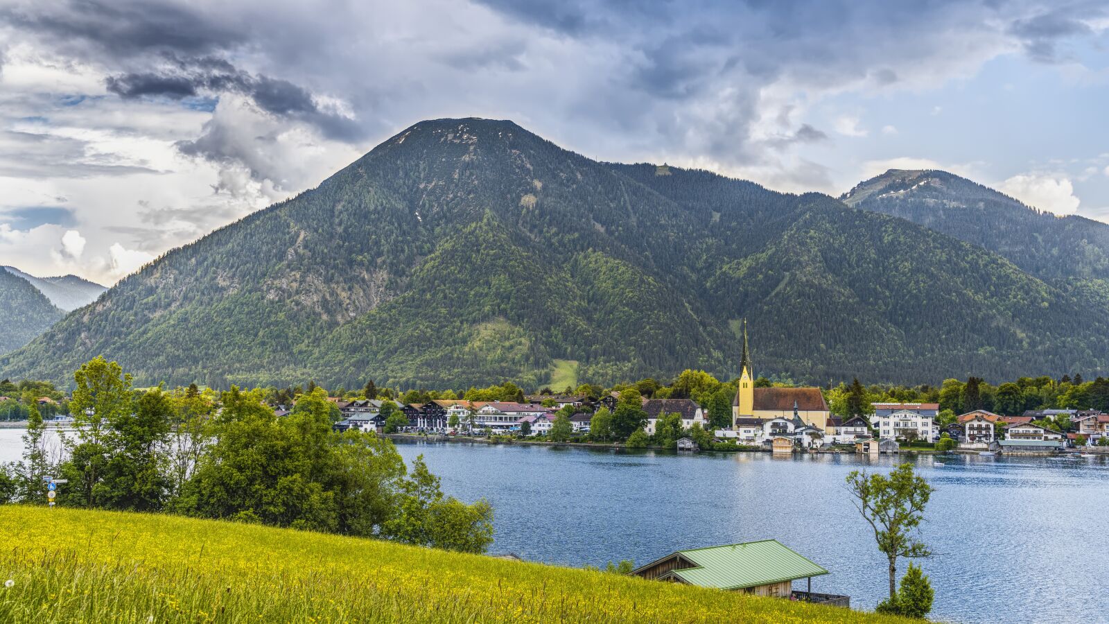 Sony a6300 + Sigma 30mm F2.8 EX DN sample photo. Tegernsee, church, nature photography