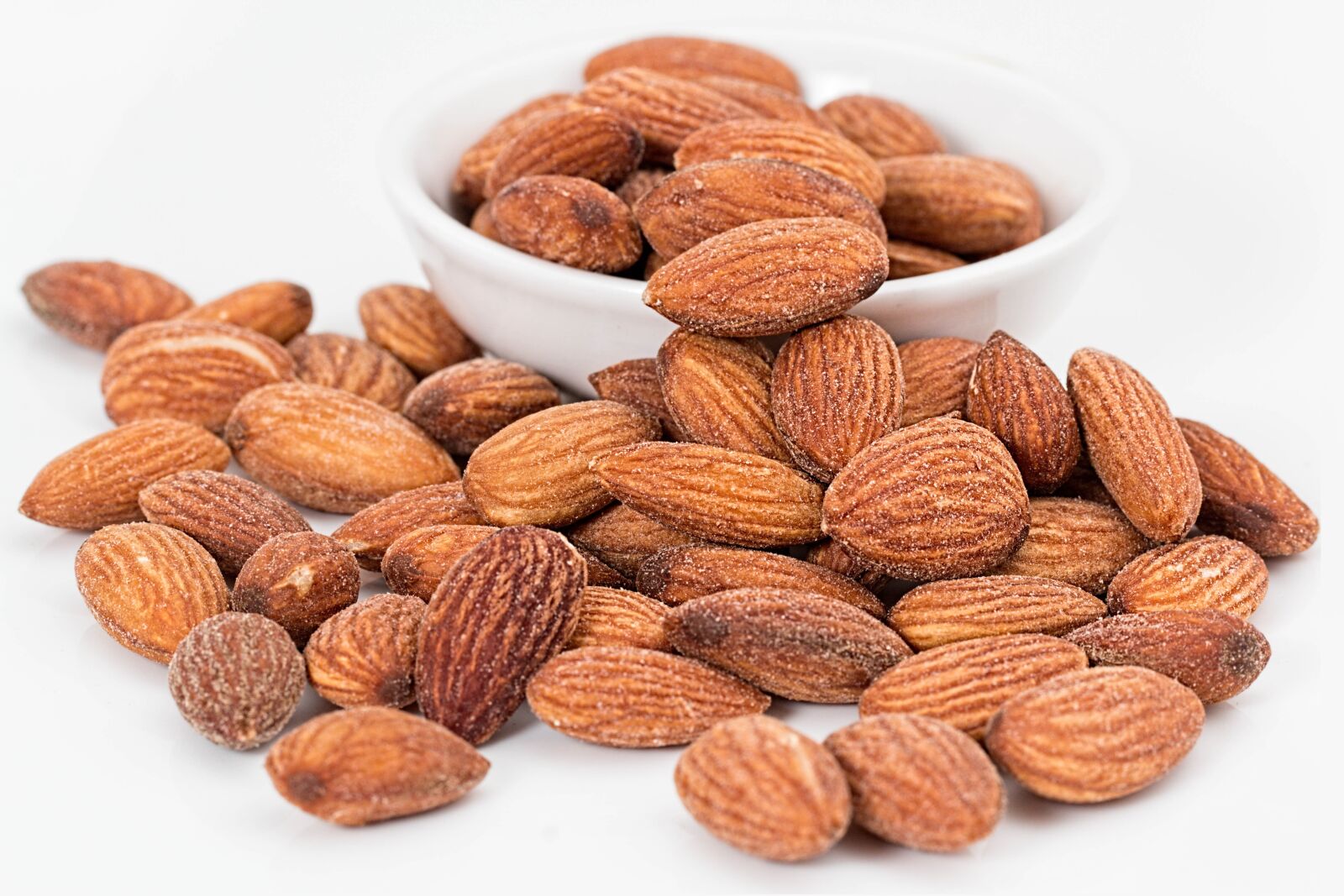 Canon EOS 70D sample photo. Almonds, nuts, roasted photography