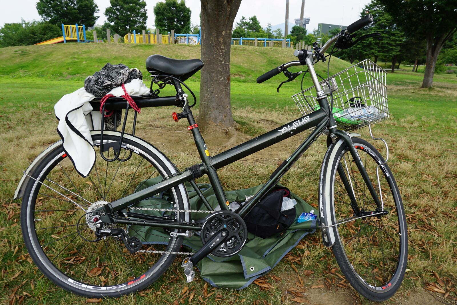 Sony a5100 sample photo. Bike, alsus, journey photography