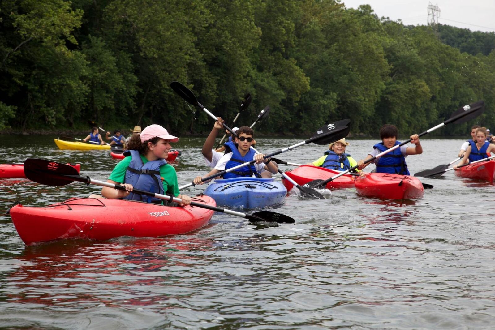 Canon EOS 5D Mark II sample photo. Organized, paddling, kayaking photography