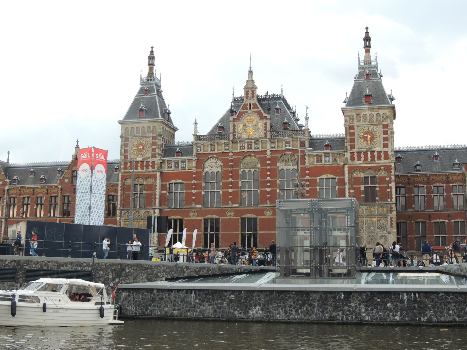 Nikon Coolpix P510 sample photo. Amsterdam, ship, boats photography