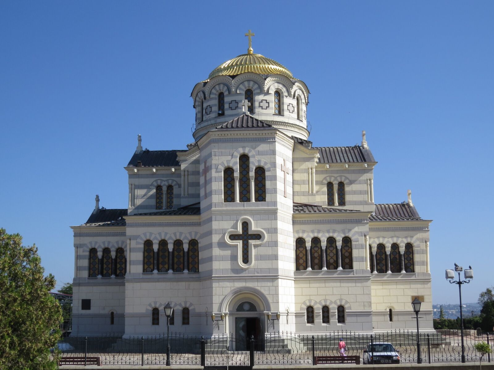 Canon PowerShot SX50 HS sample photo. Hersonissos, temple, sevastopol photography