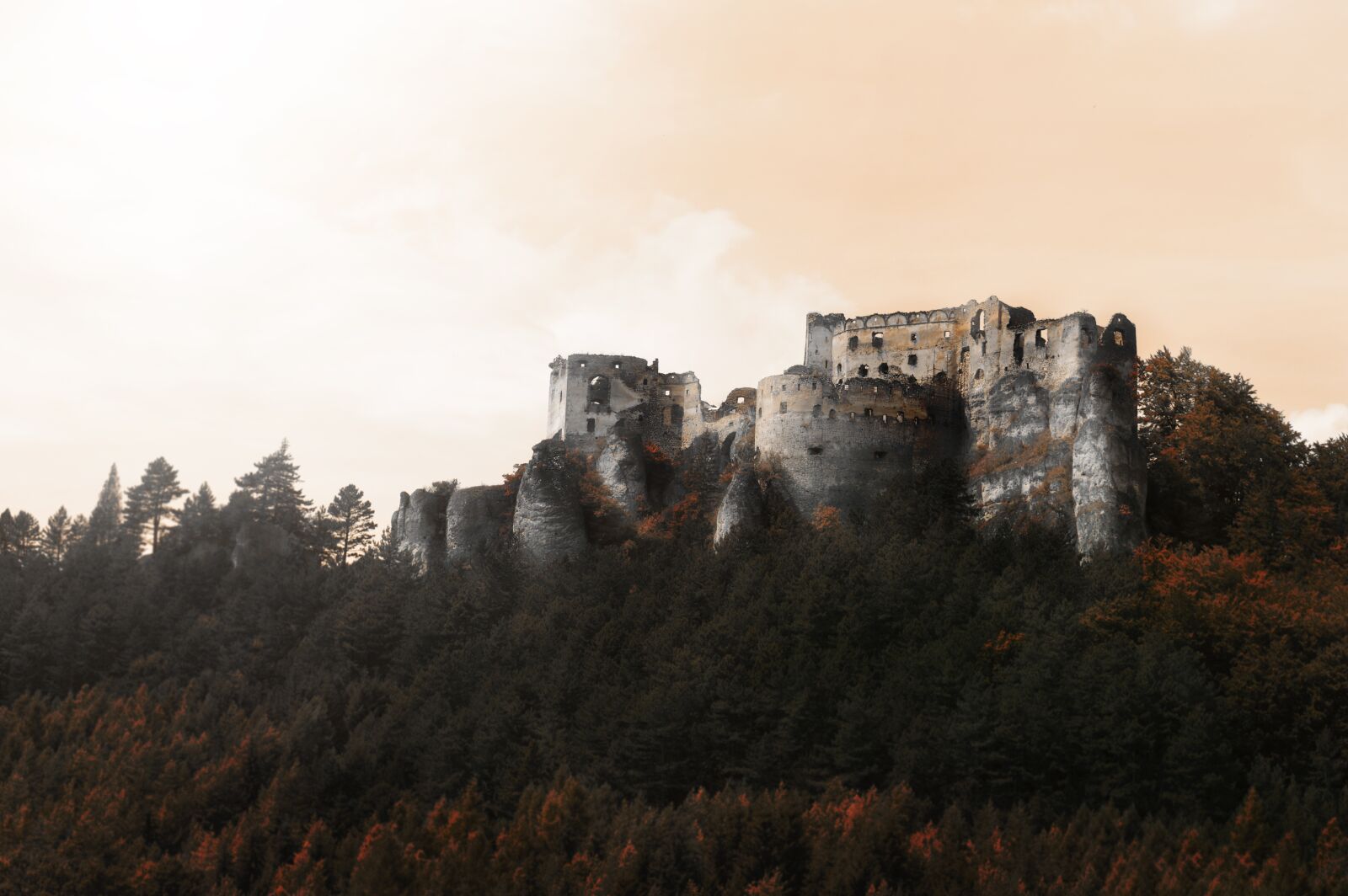 Nikon D3200 sample photo. Lietava, castle, slovakia photography