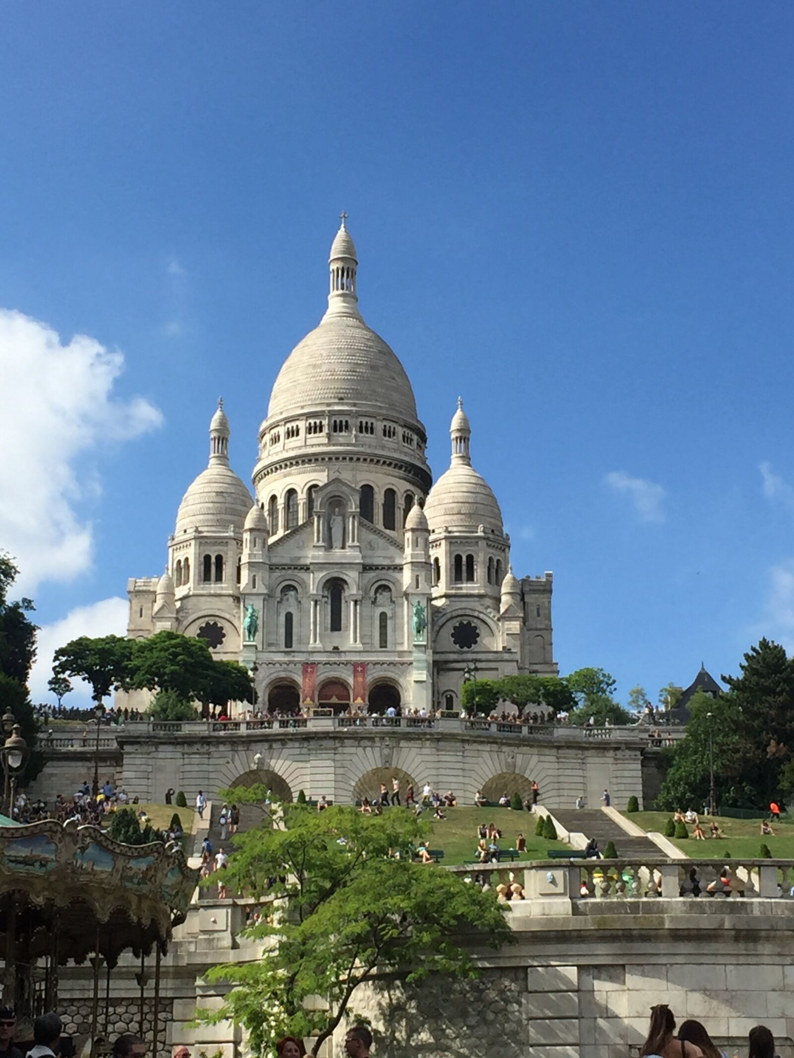 Apple iPhone 6 sample photo. Sacre couer, paris, france photography