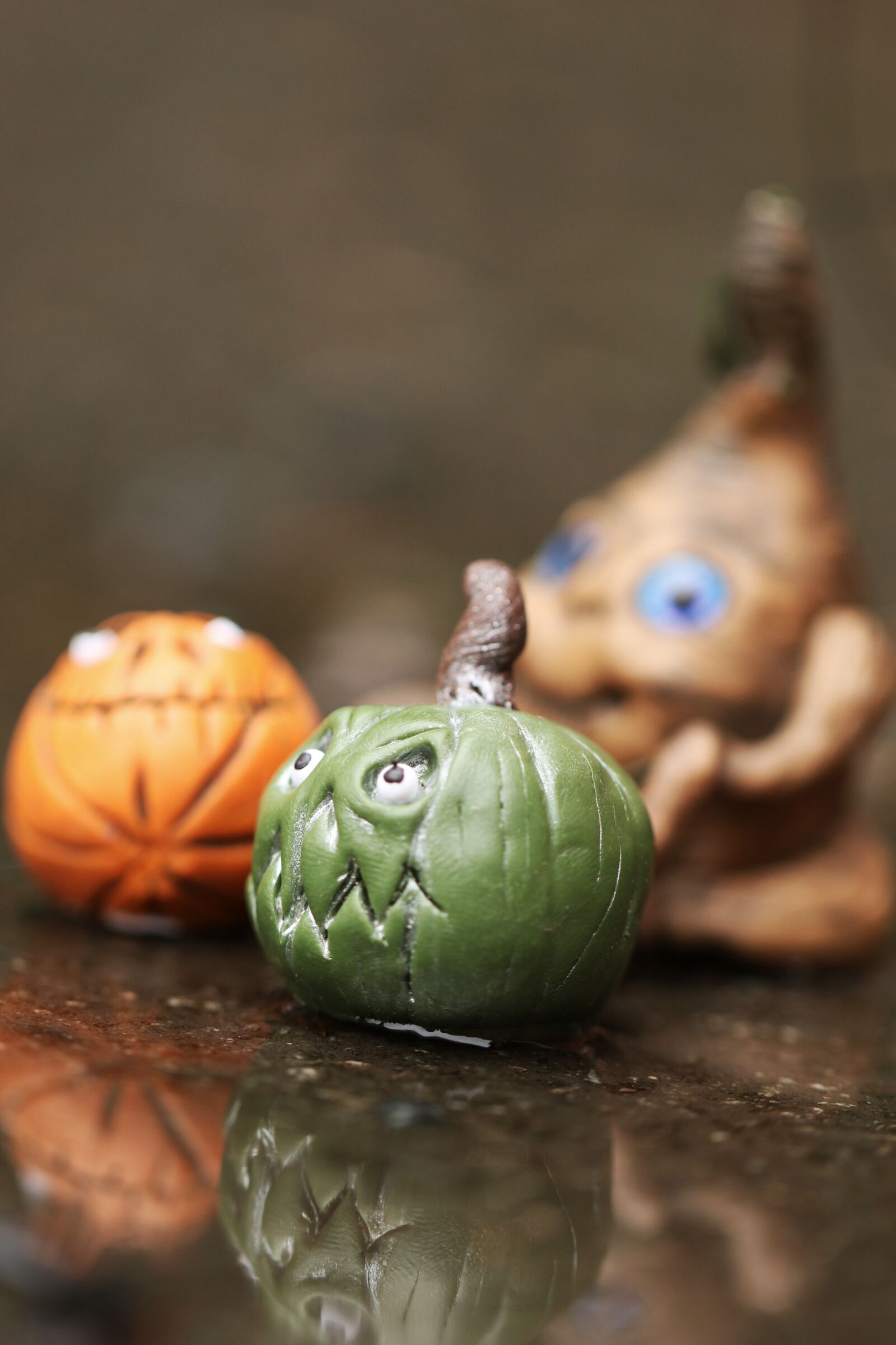 Canon EOS 7D Mark II sample photo. Figure, pumpkin, miniature photography