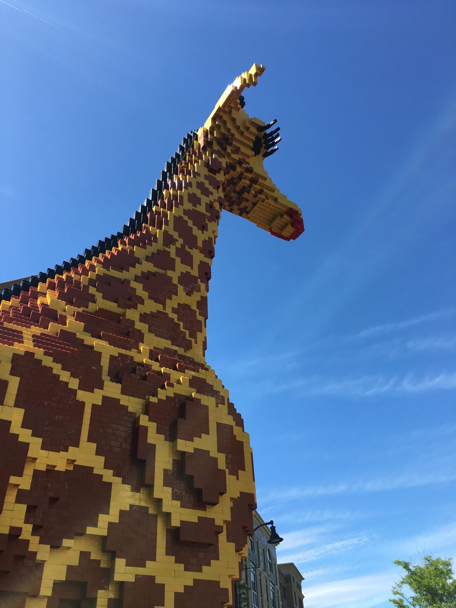 Apple iPhone 6s sample photo. Giraffe, lego, art photography
