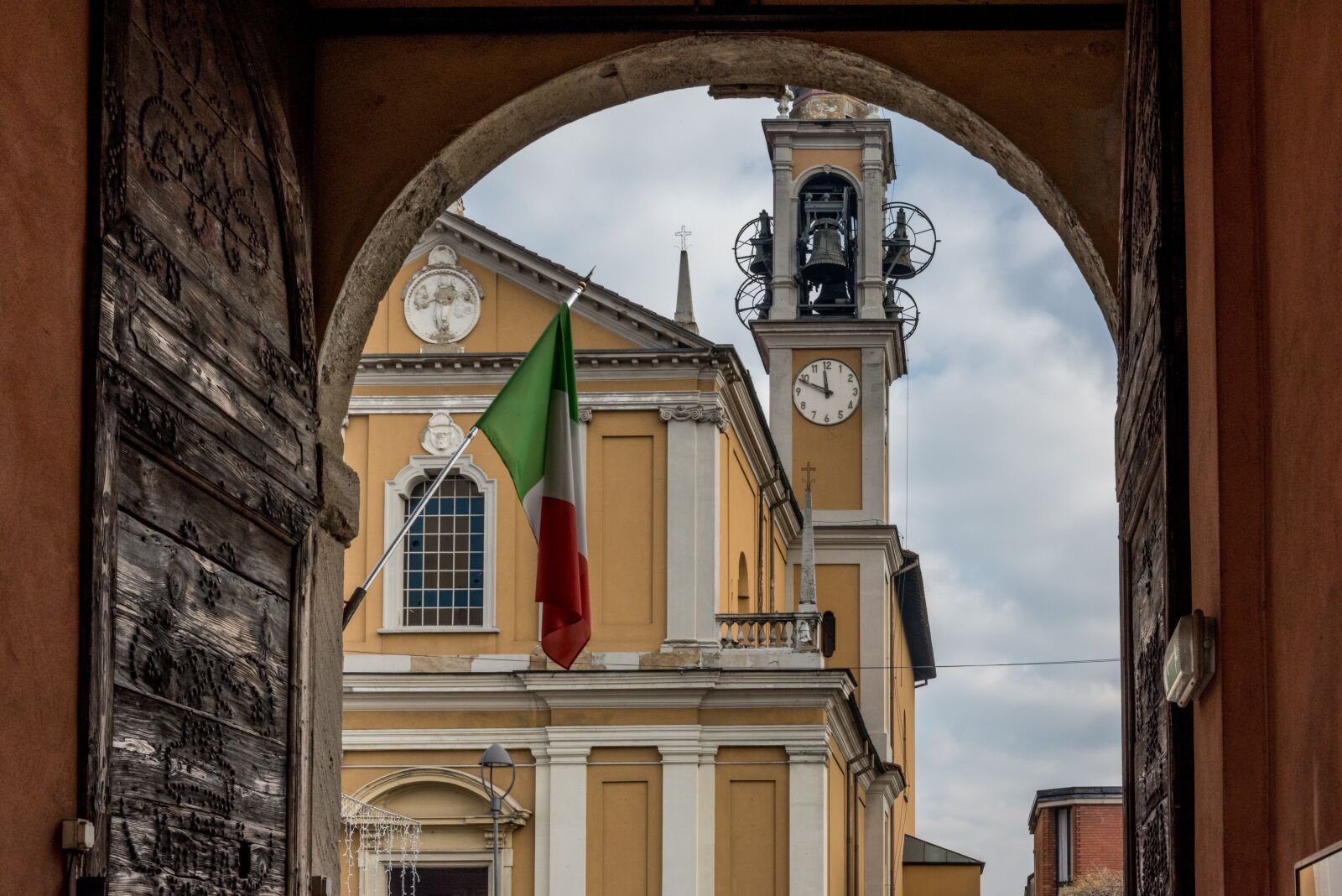 Nikon D810 sample photo. Church, campanile, italy photography
