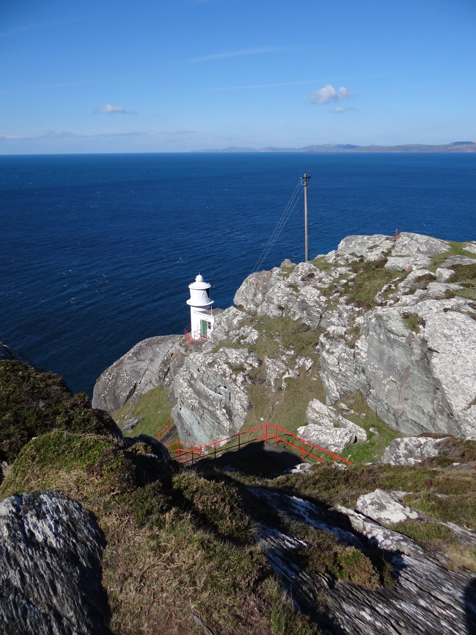 Sony Cyber-shot DSC-HX100V sample photo. Lighthouse, ireland, coast photography
