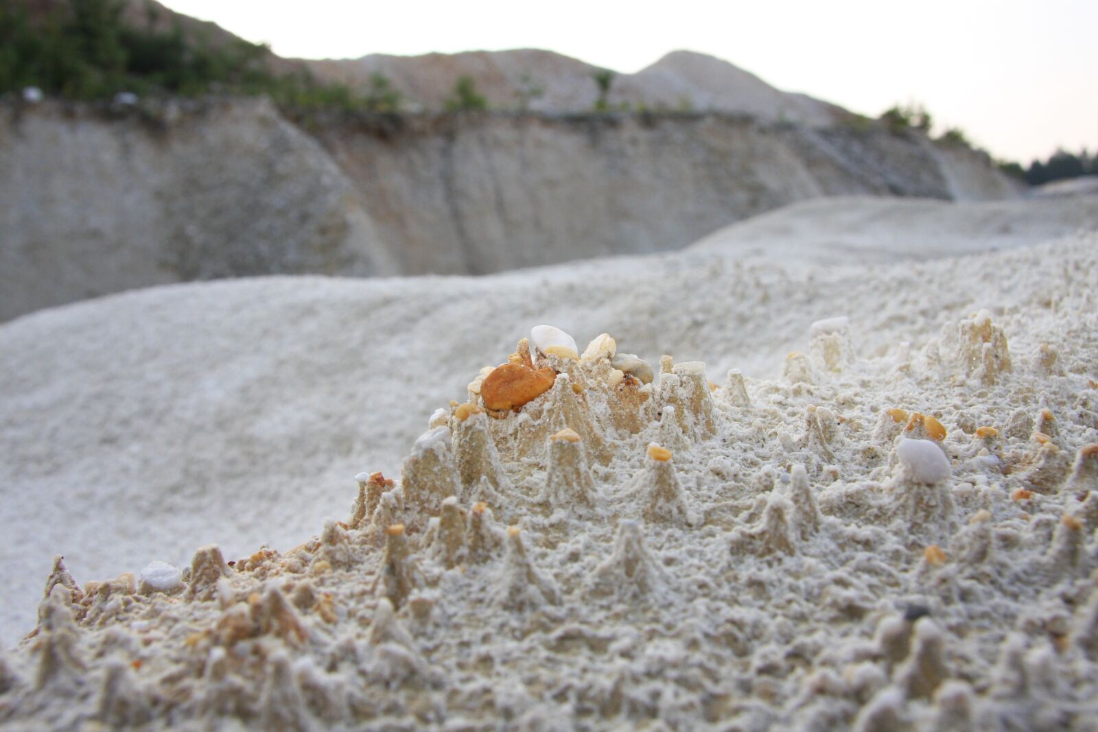 Canon EOS 40D sample photo. Kaolin, stones, nature photography