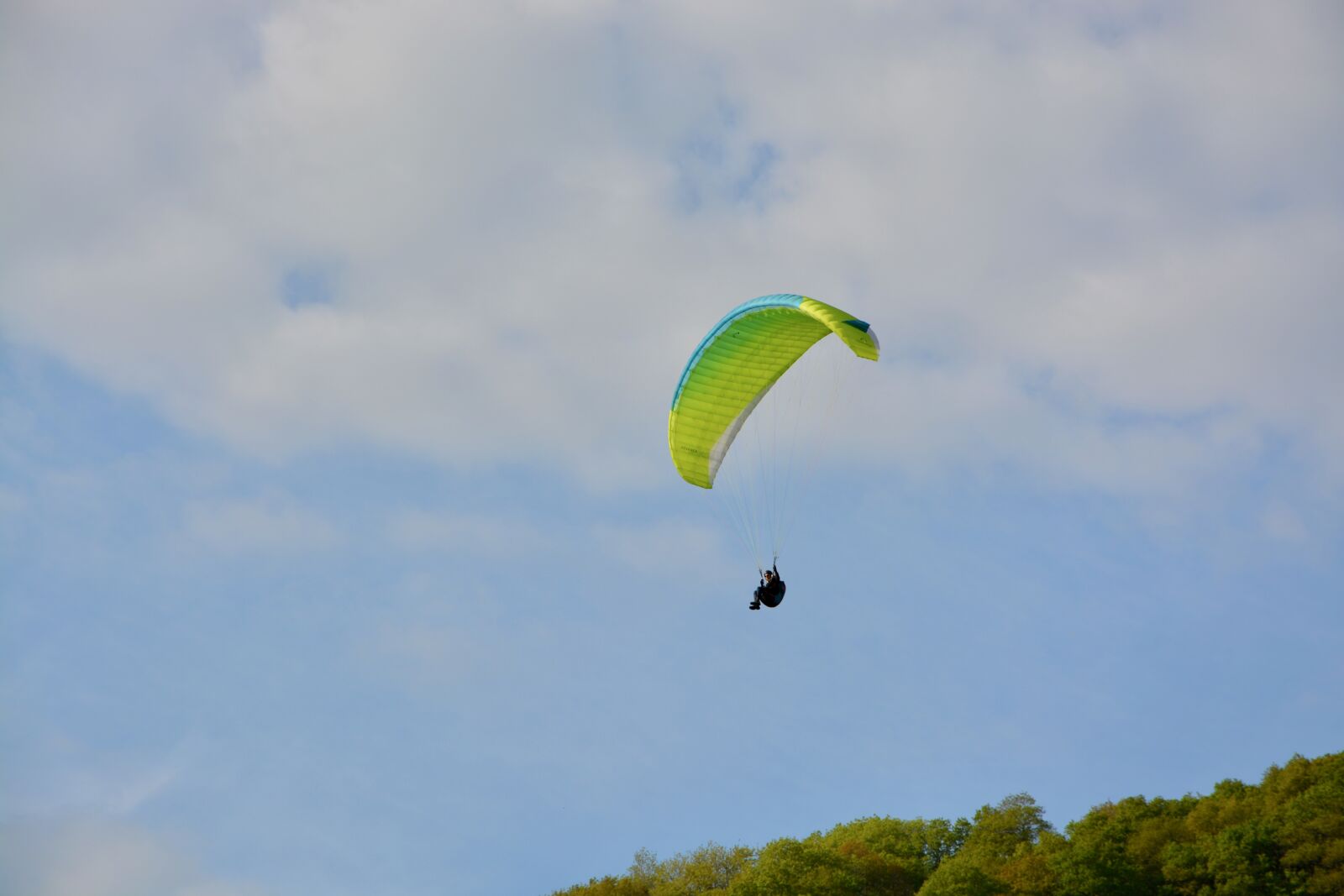 Nikon D5200 sample photo. Paragliding, paraglider, fly photography
