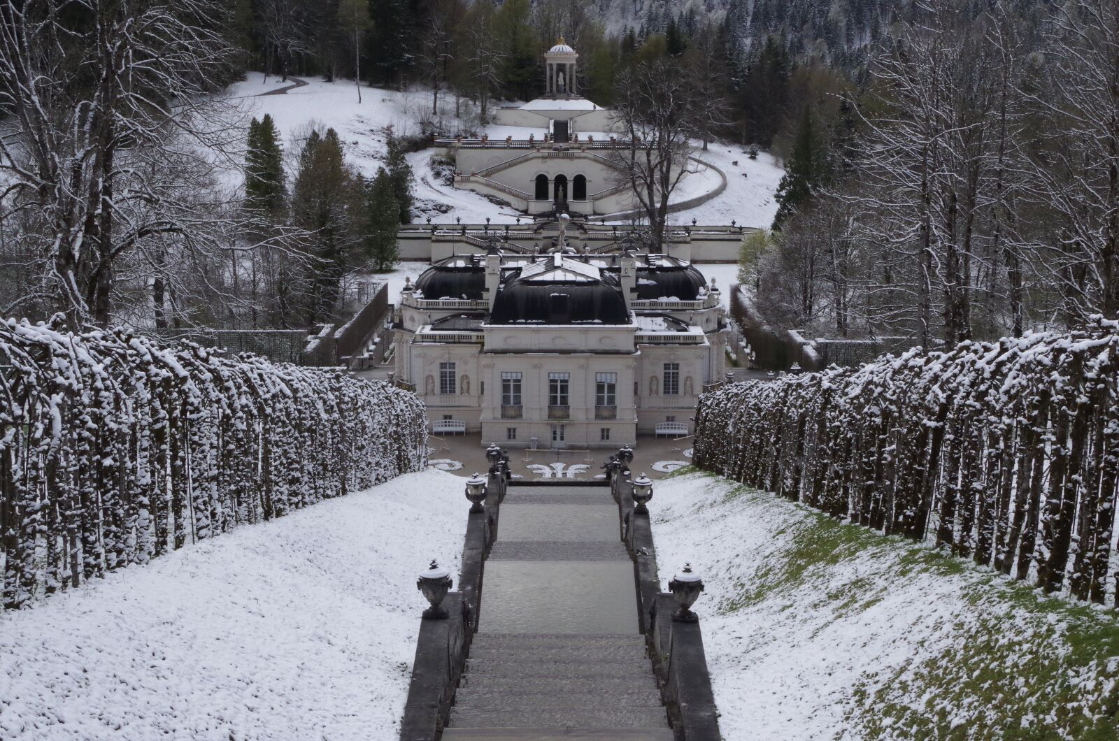 Pentax K-50 sample photo. Schlo linderhof, upper bavaria photography