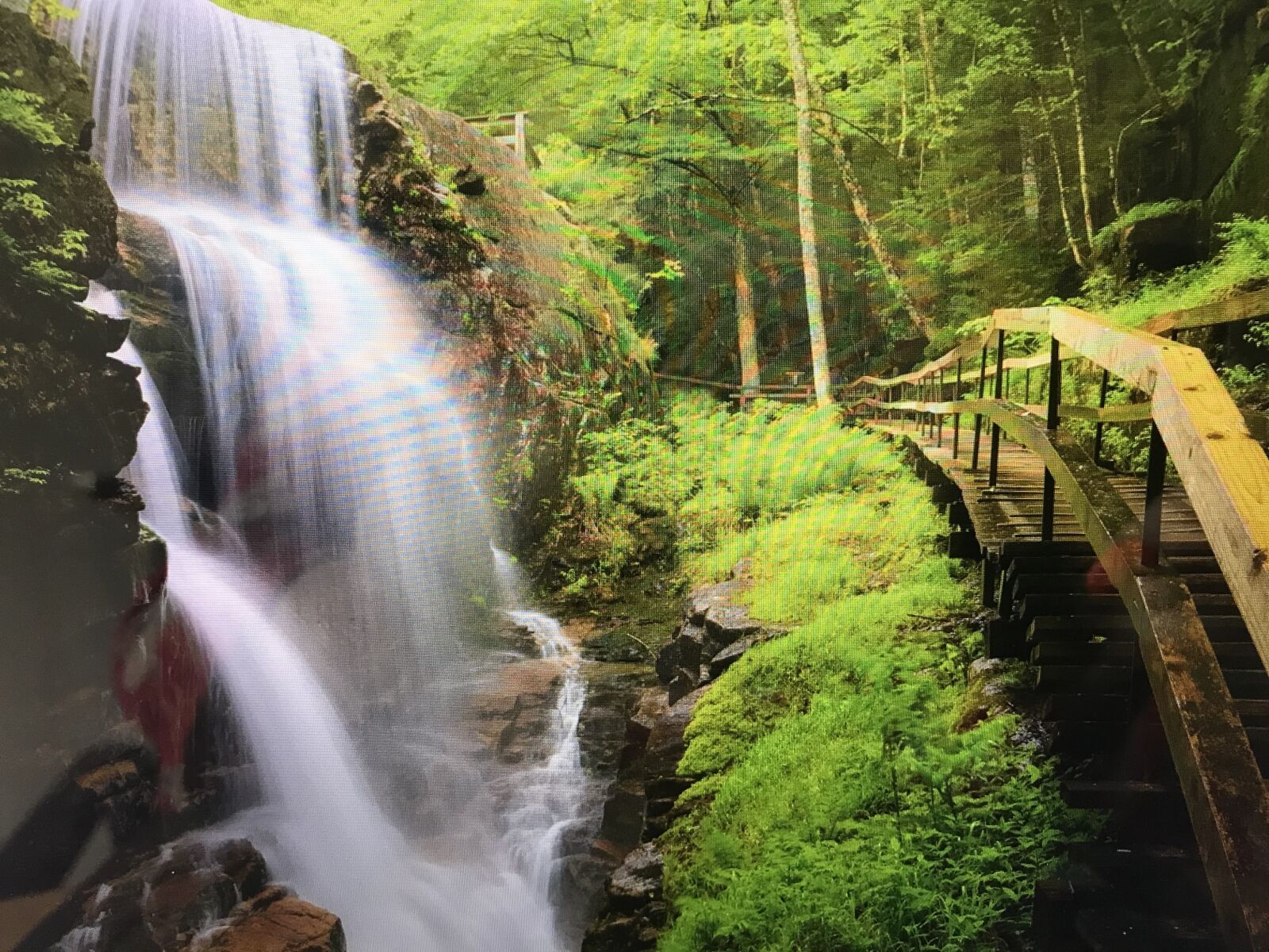 Apple iPhone 7 Plus sample photo. Waterfall, nature, river photography