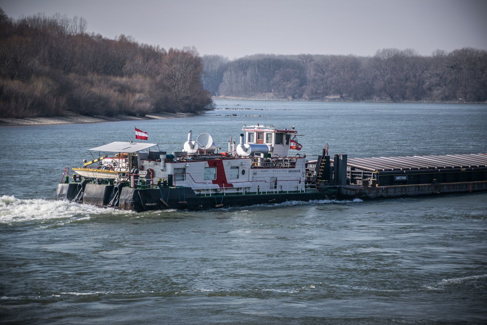 Nikon D5300 sample photo. River, ship, water photography