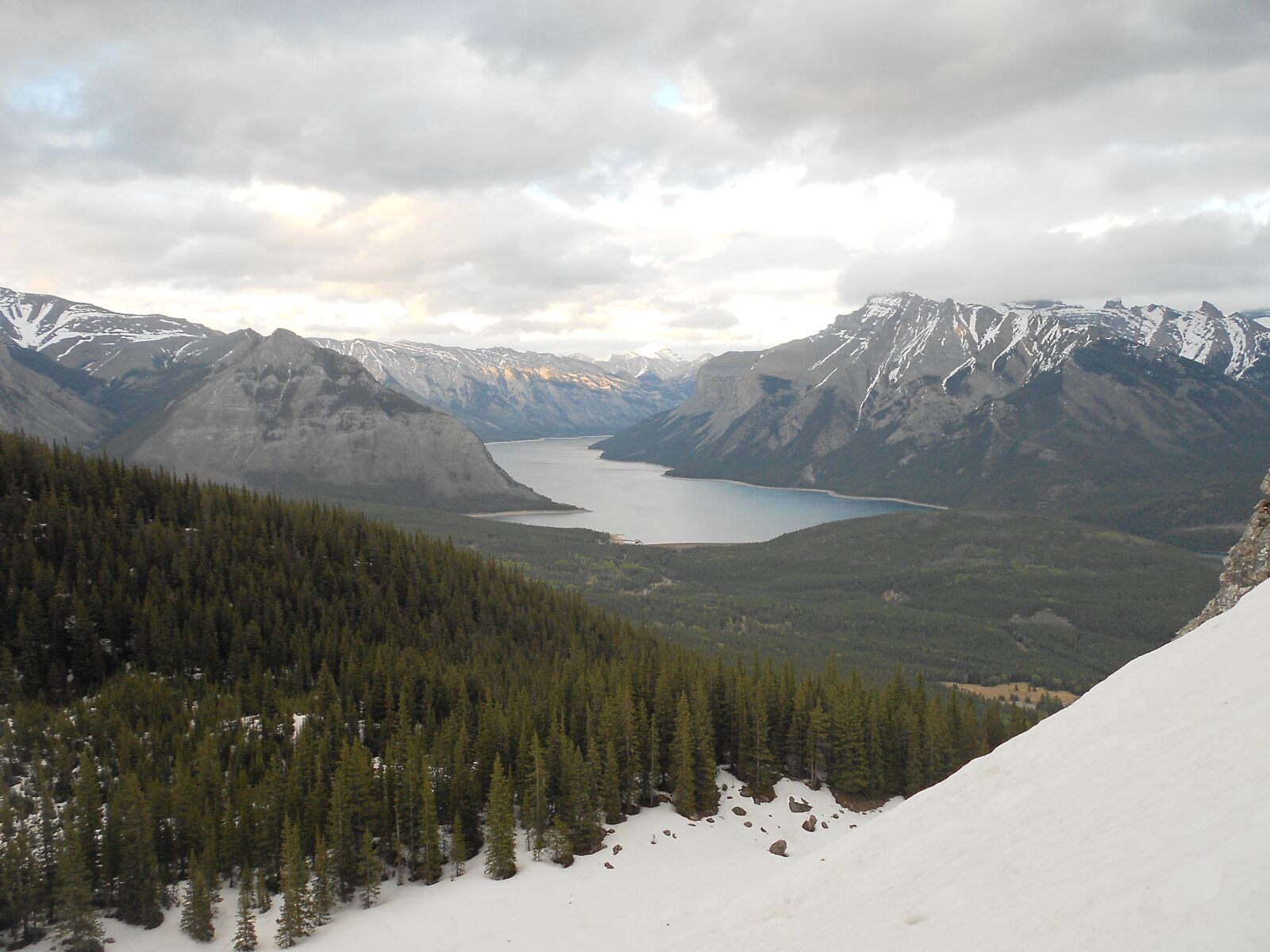 Nikon Coolpix S4100 sample photo. Mountain, lake, nature photography