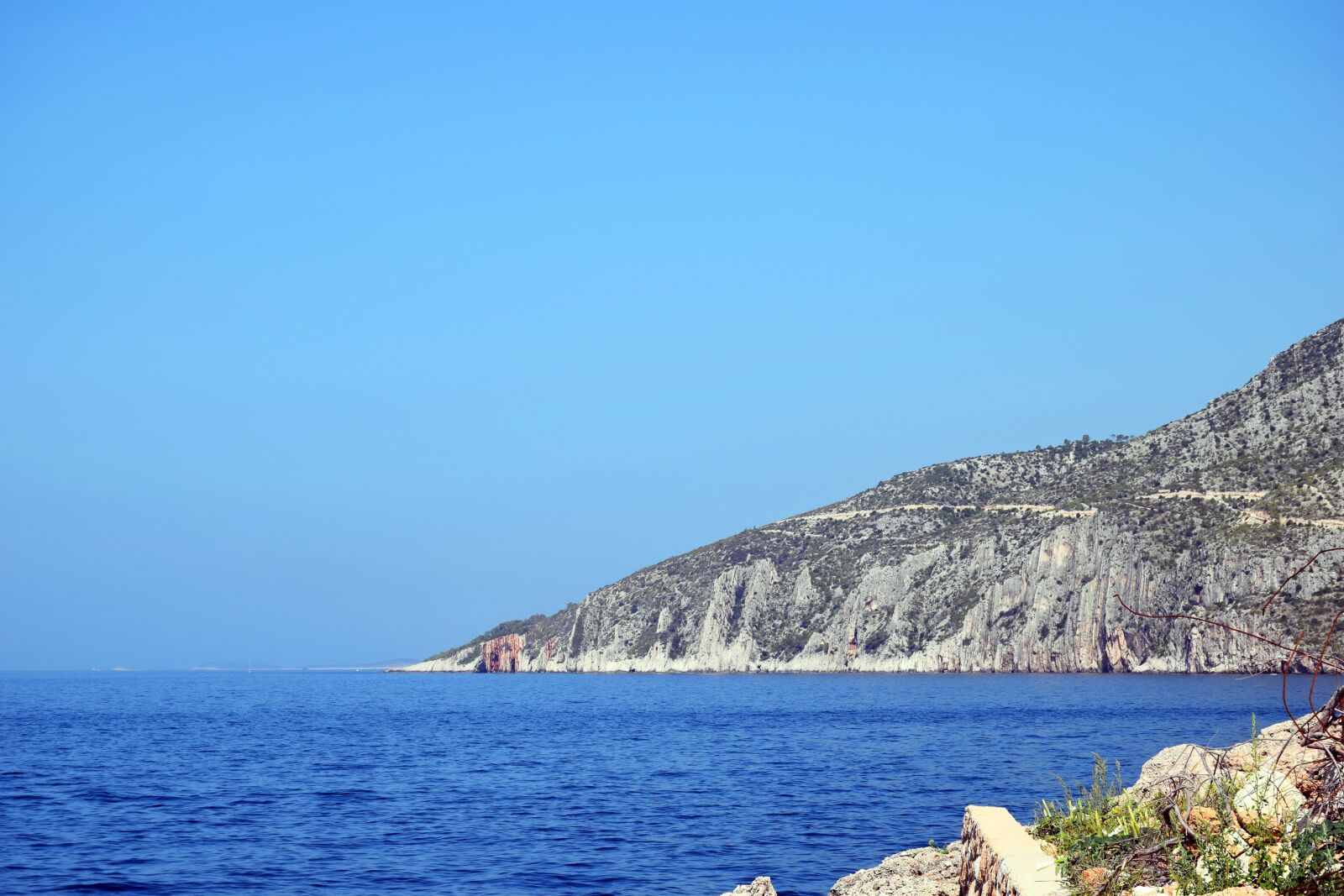 Nikon D5300 sample photo. Adriatic, blue, sea photography