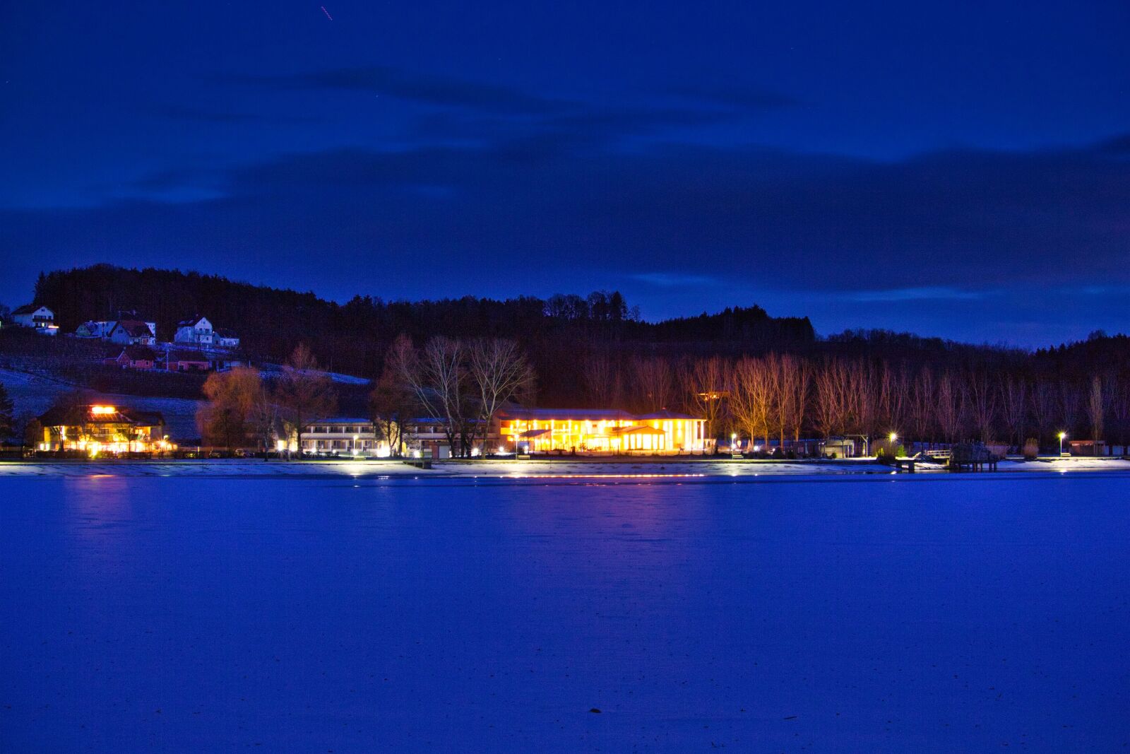 Canon EF-S 55-250mm F4-5.6 IS STM sample photo. Stubenberg, sunset, nature photography