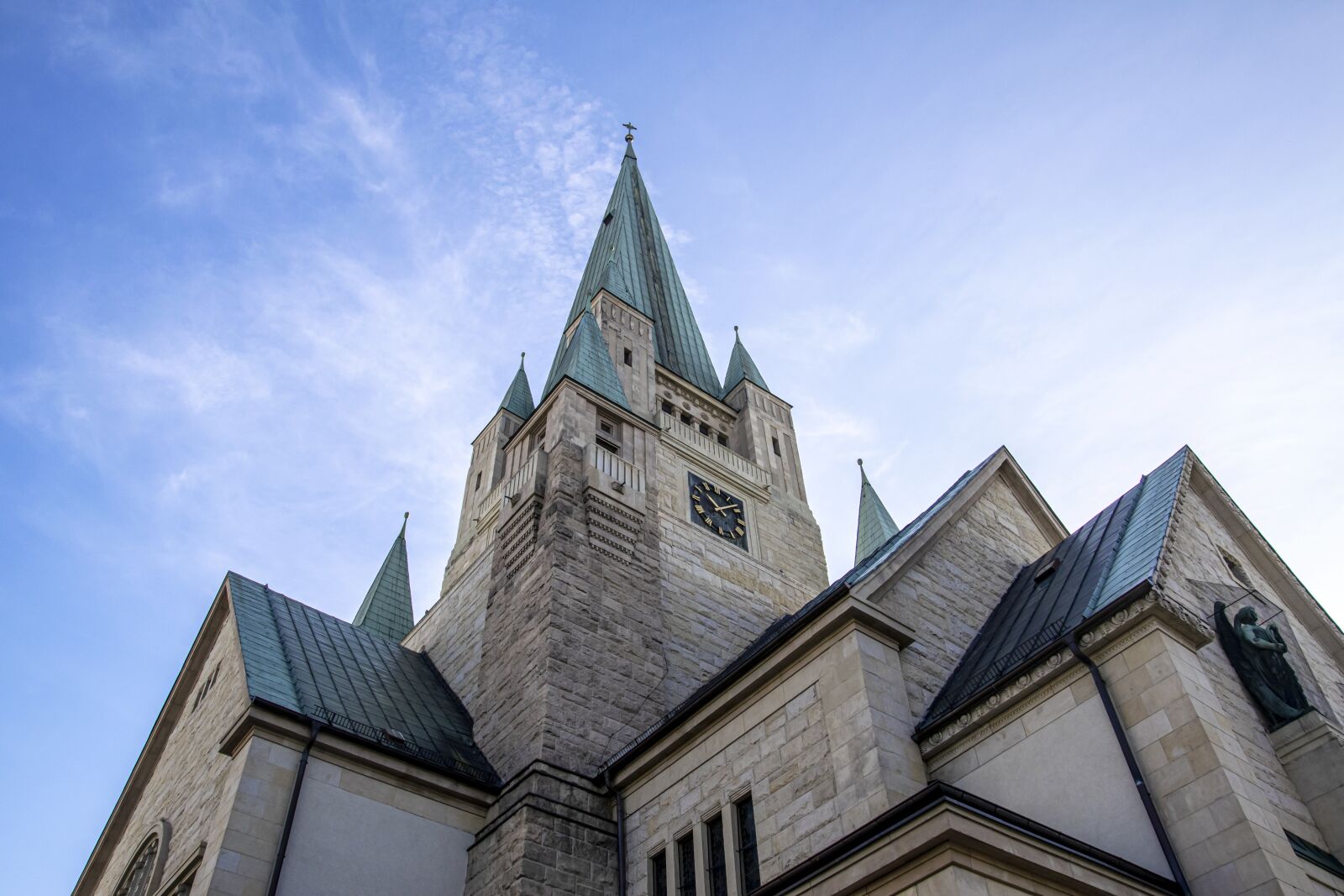 Nikon D5300 sample photo. Church, angels, stone photography