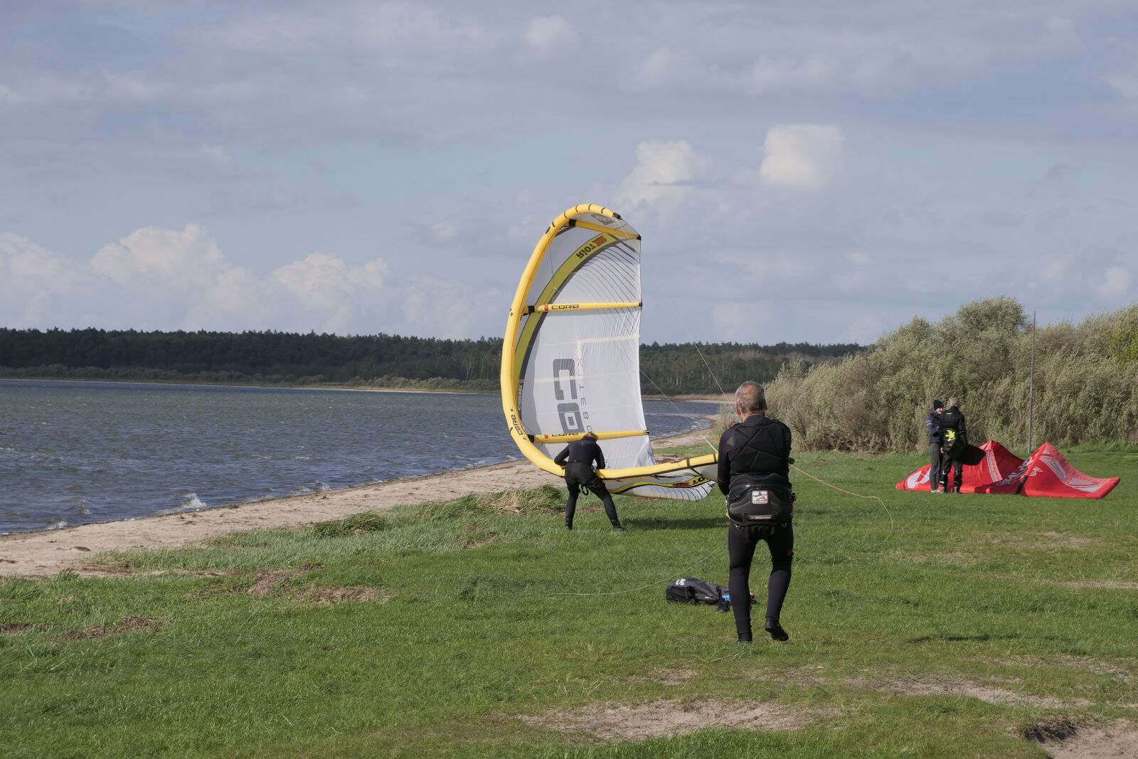Panasonic Lumix DC-G9 sample photo. Kite, kite surfing, kiting photography