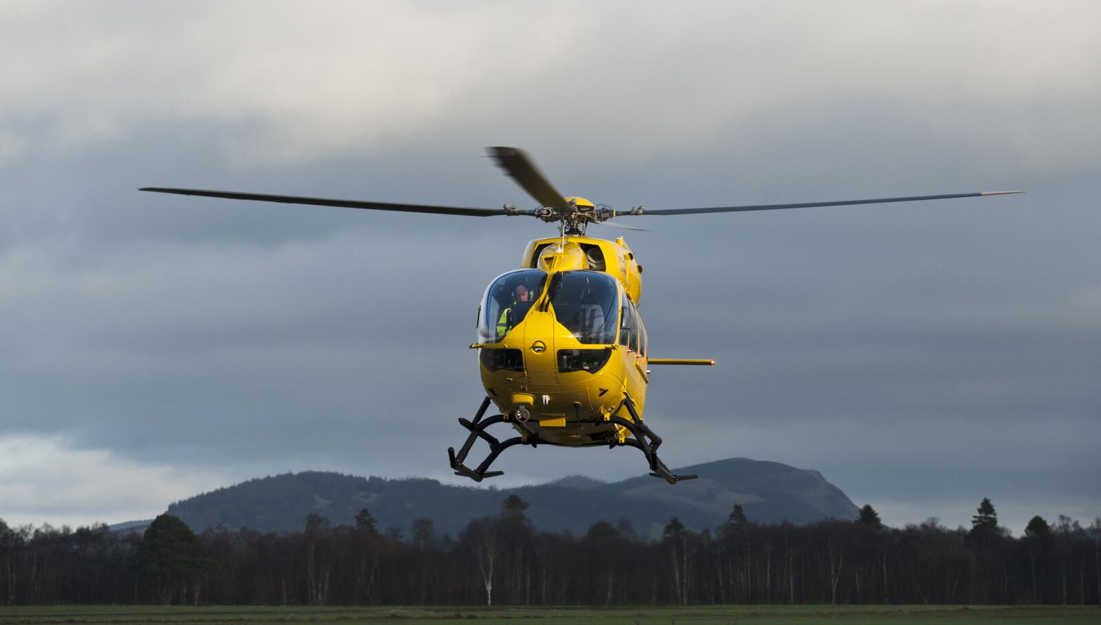 Nikon D700 sample photo. Helicopter, chopper, yellow photography