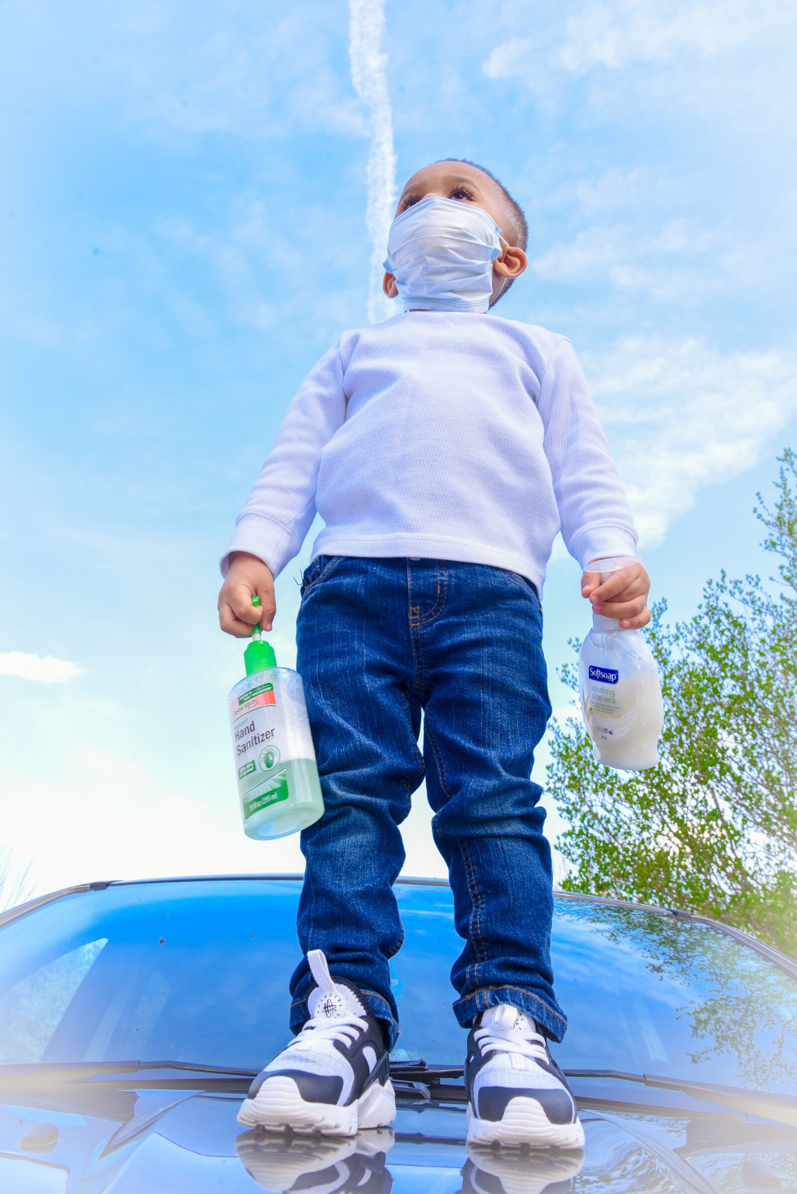 Nikon D750 sample photo. Pandemic, prevention, children photography