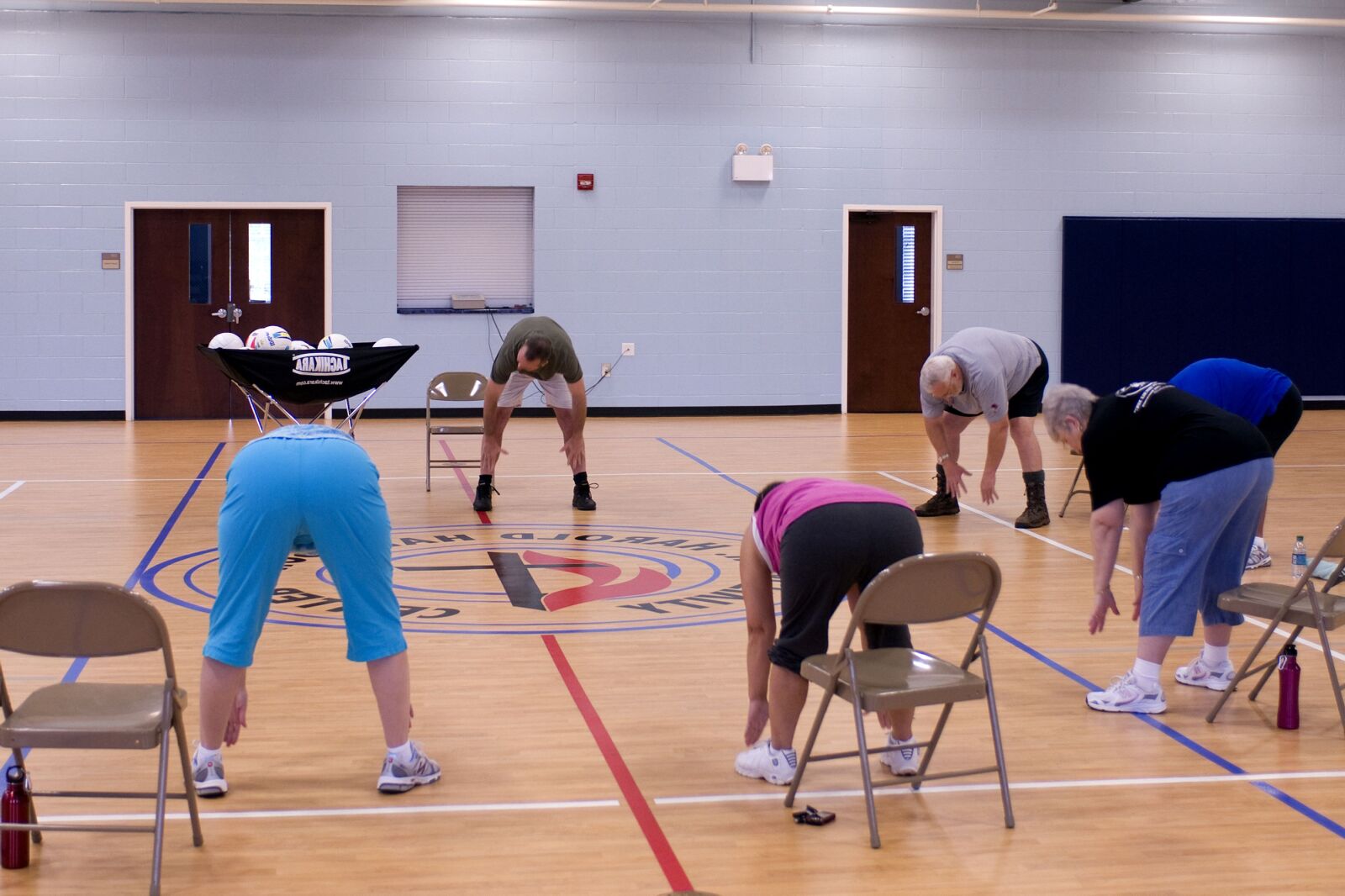 Nikon D300 sample photo. Aerobic, class photography