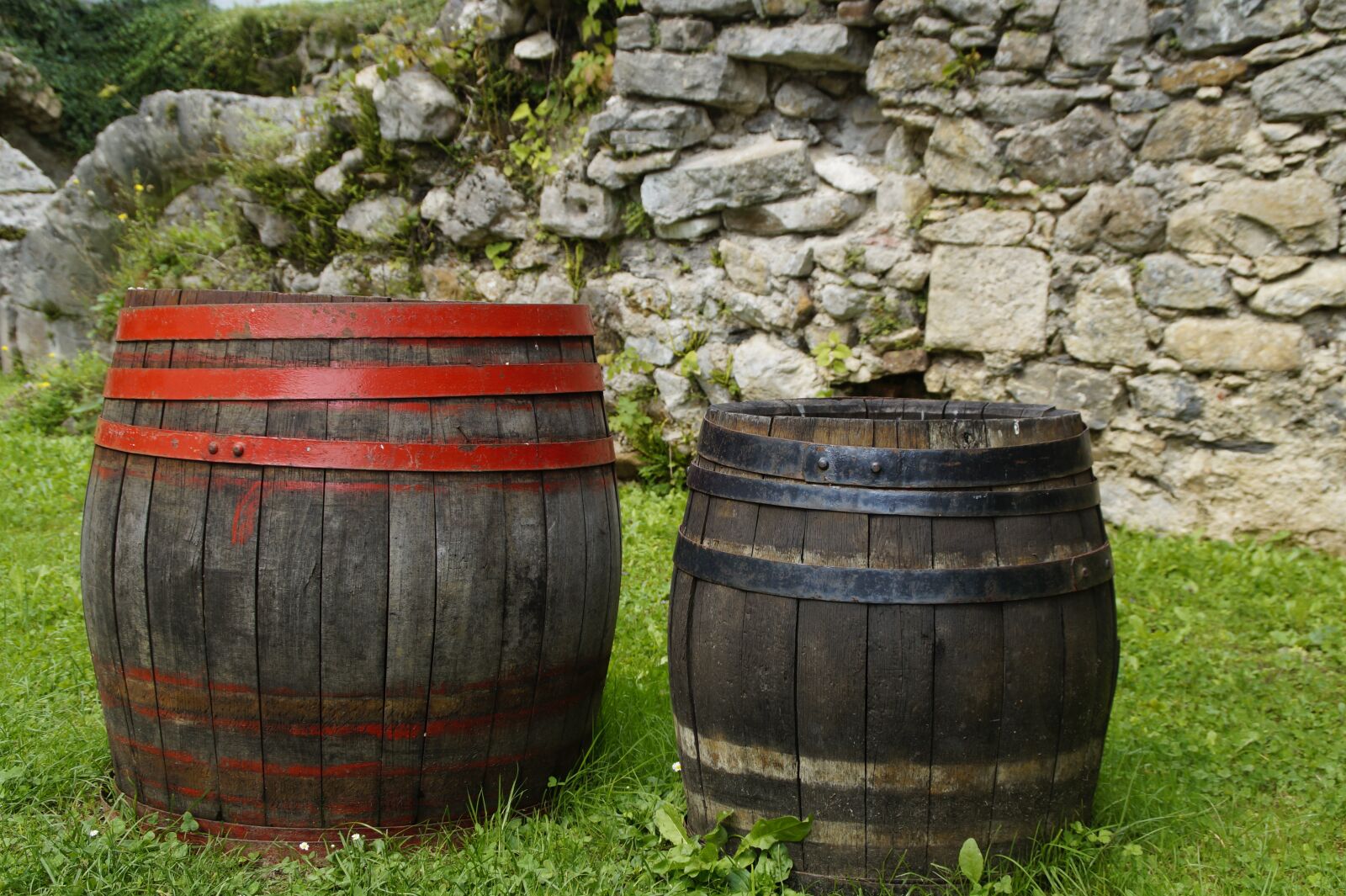 Sony SLT-A58 sample photo. Barrels, wooden barrels, wine photography