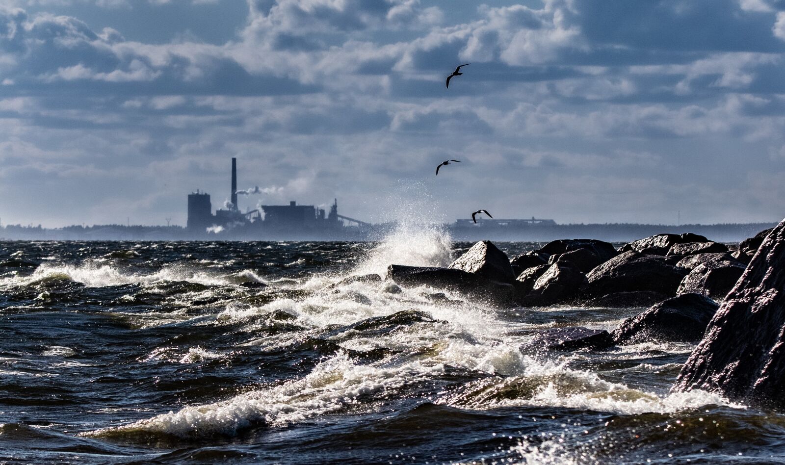 150-600mm F5-6.3 DG OS HSM | Contemporary 015 sample photo. Storm, stormy sea, sky photography