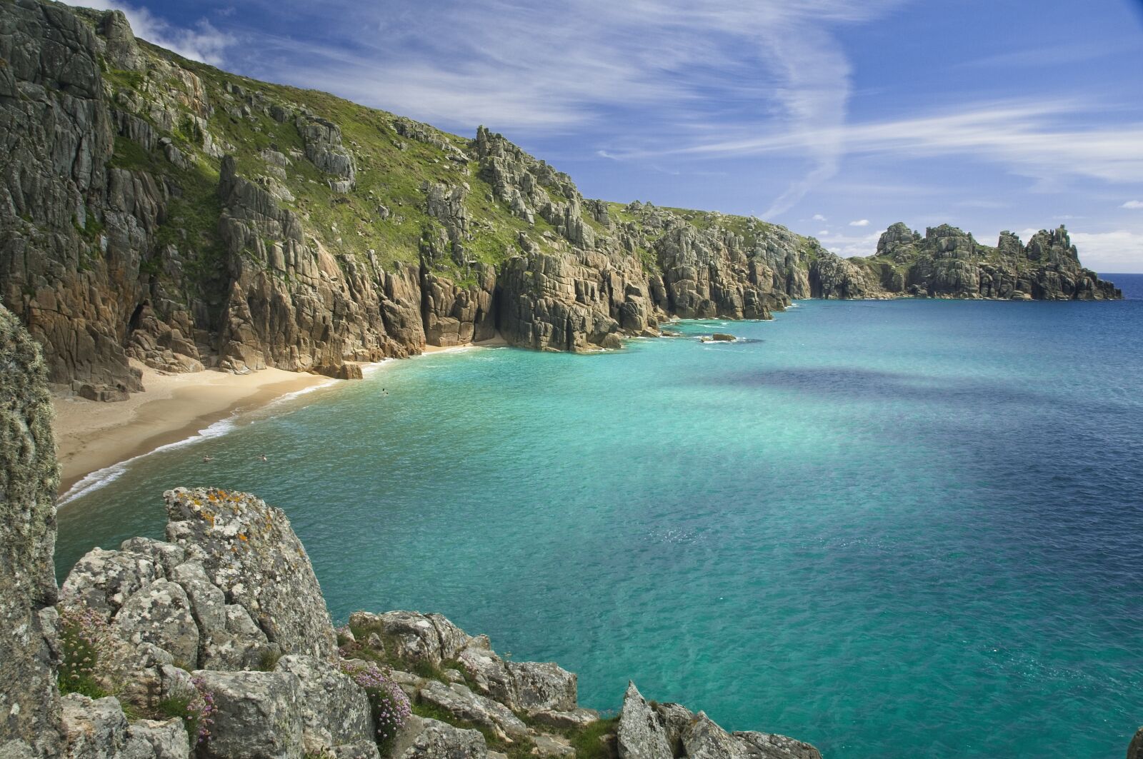 Nikon D90 sample photo. Beach, cliffs, sea photography