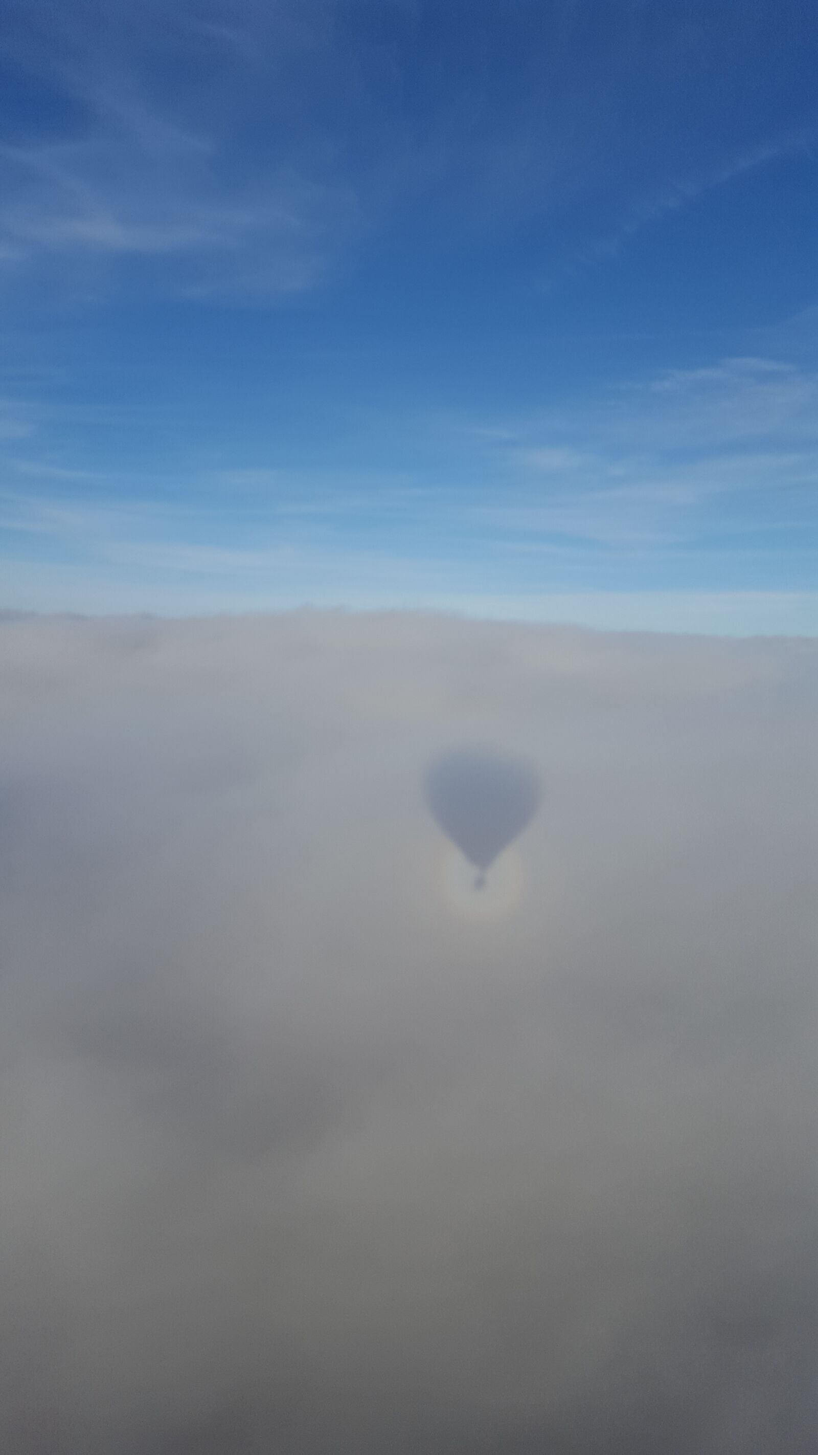 Samsung GALAXY S6 edge sample photo. Hot-air ballooning, shadow, clouds photography