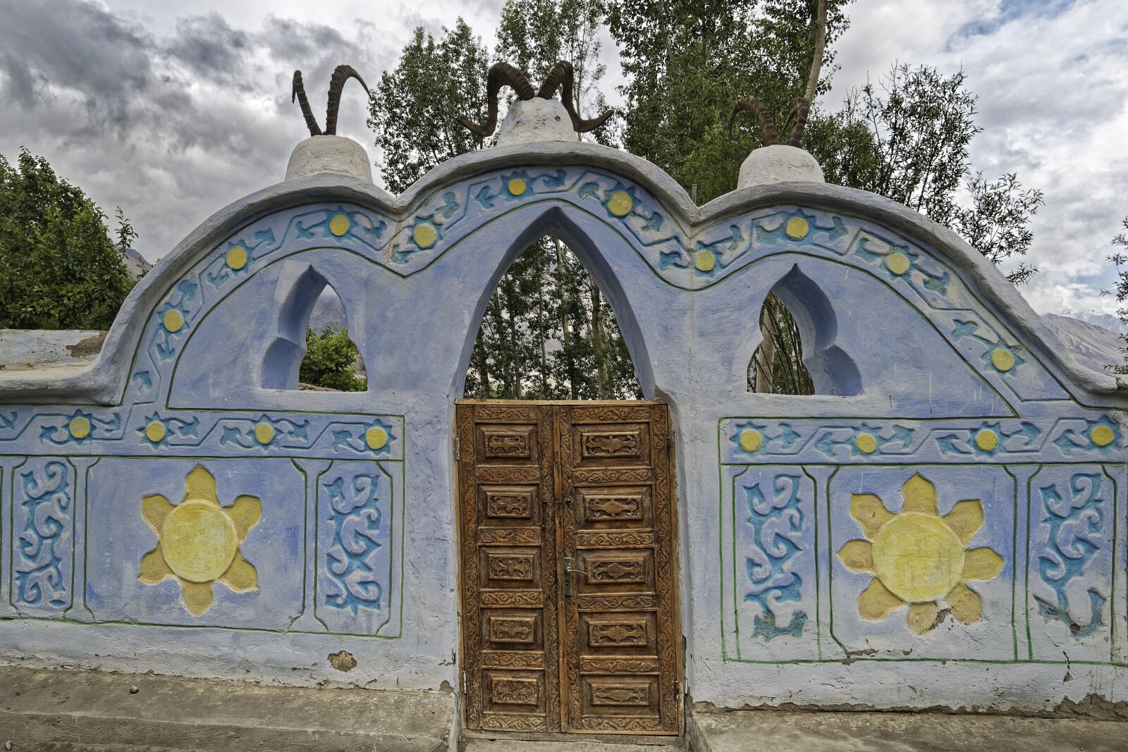 Nikon D500 sample photo. Tajikistan, vrang wall, building photography
