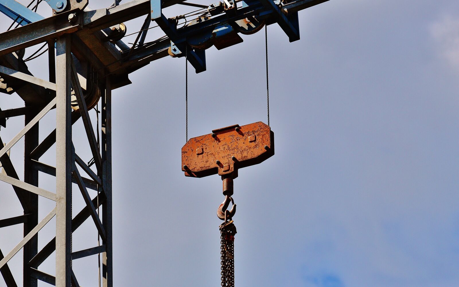 Nikon D3200 sample photo. Site, crane, last photography